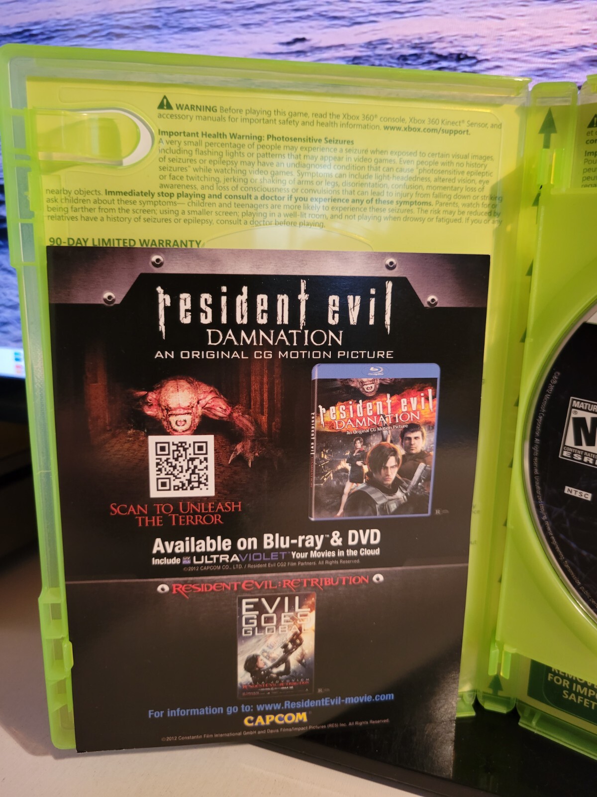 Resident Evil 5 & 6 (Microsoft Xbox 360 Lot) Capcom, Complete