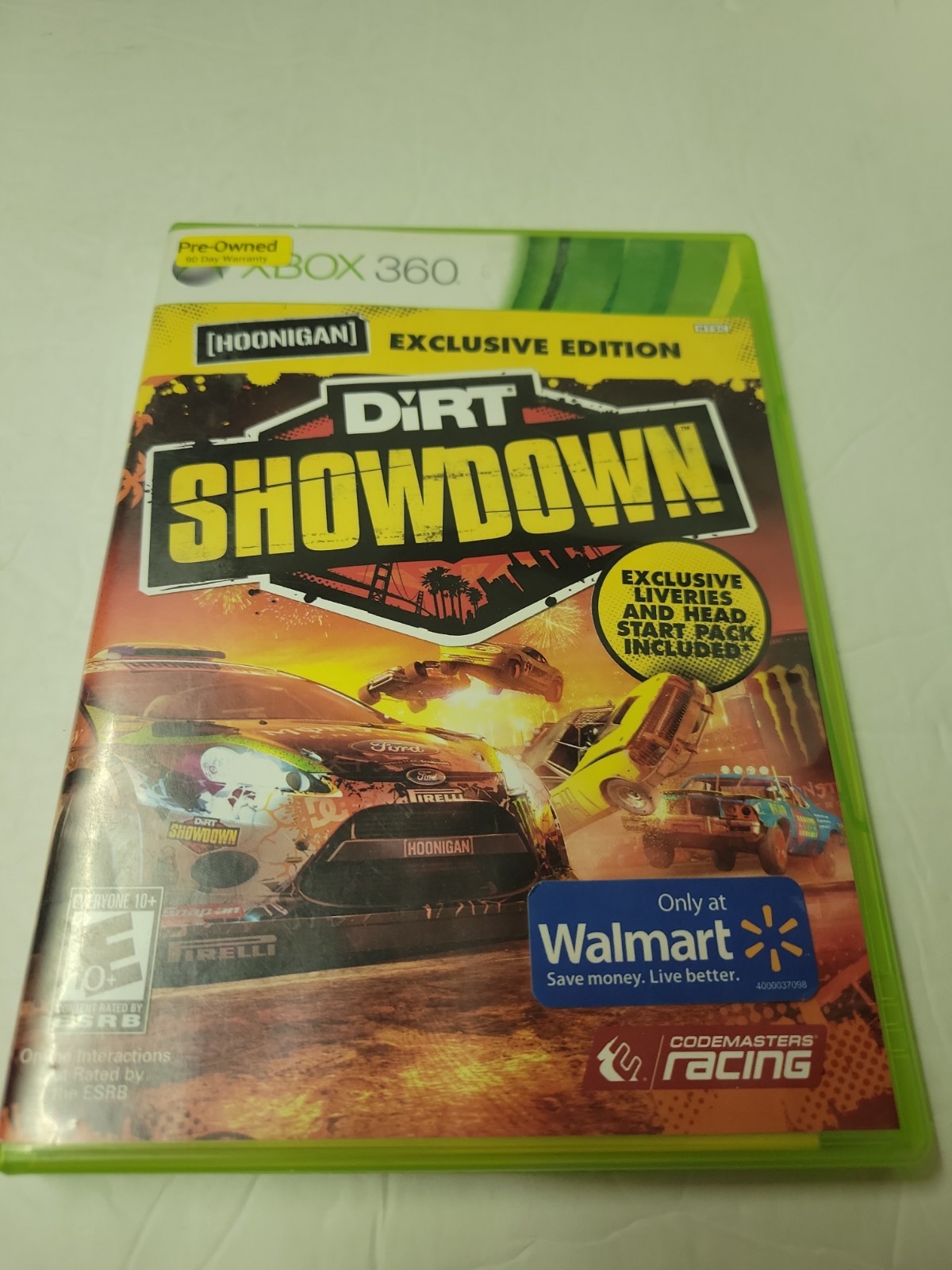 Dirt Showdown Microsoft Xbox 360 Exclusive Edition Complete CIB W/ Manual Tested