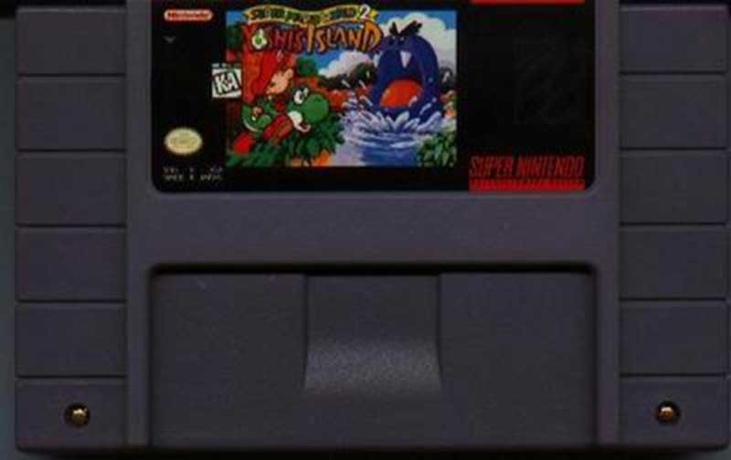 Super Mario World 2 Yoshi’s Island – SNES Nintendo Game