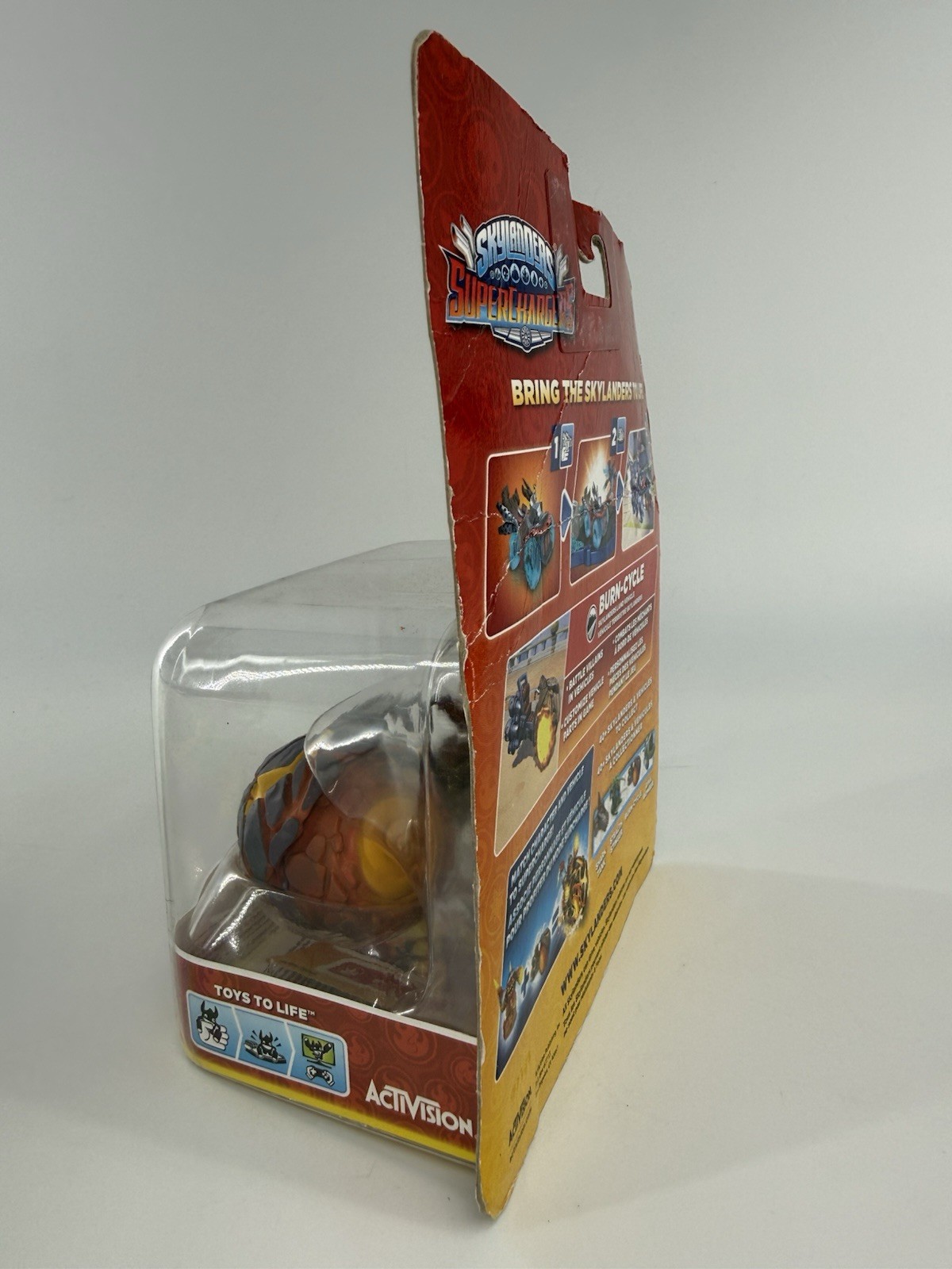 SKYLANDERS SUPERCHARGERS BURN-CYCLE SKYLANDERS LAND VEHICLE NIP NIB