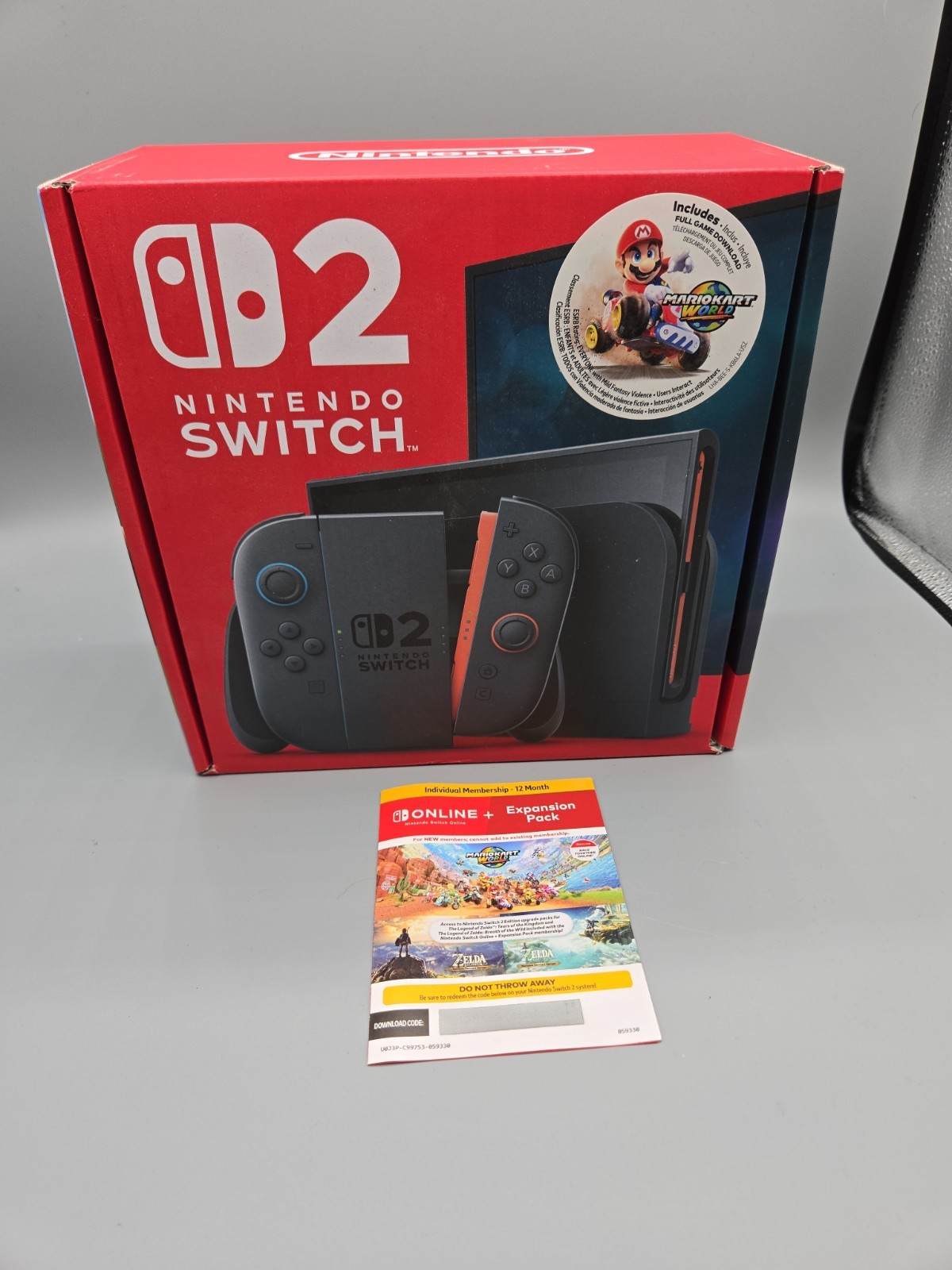 Nintendo Switch 2 Console + Mario Kart World bundle (new)