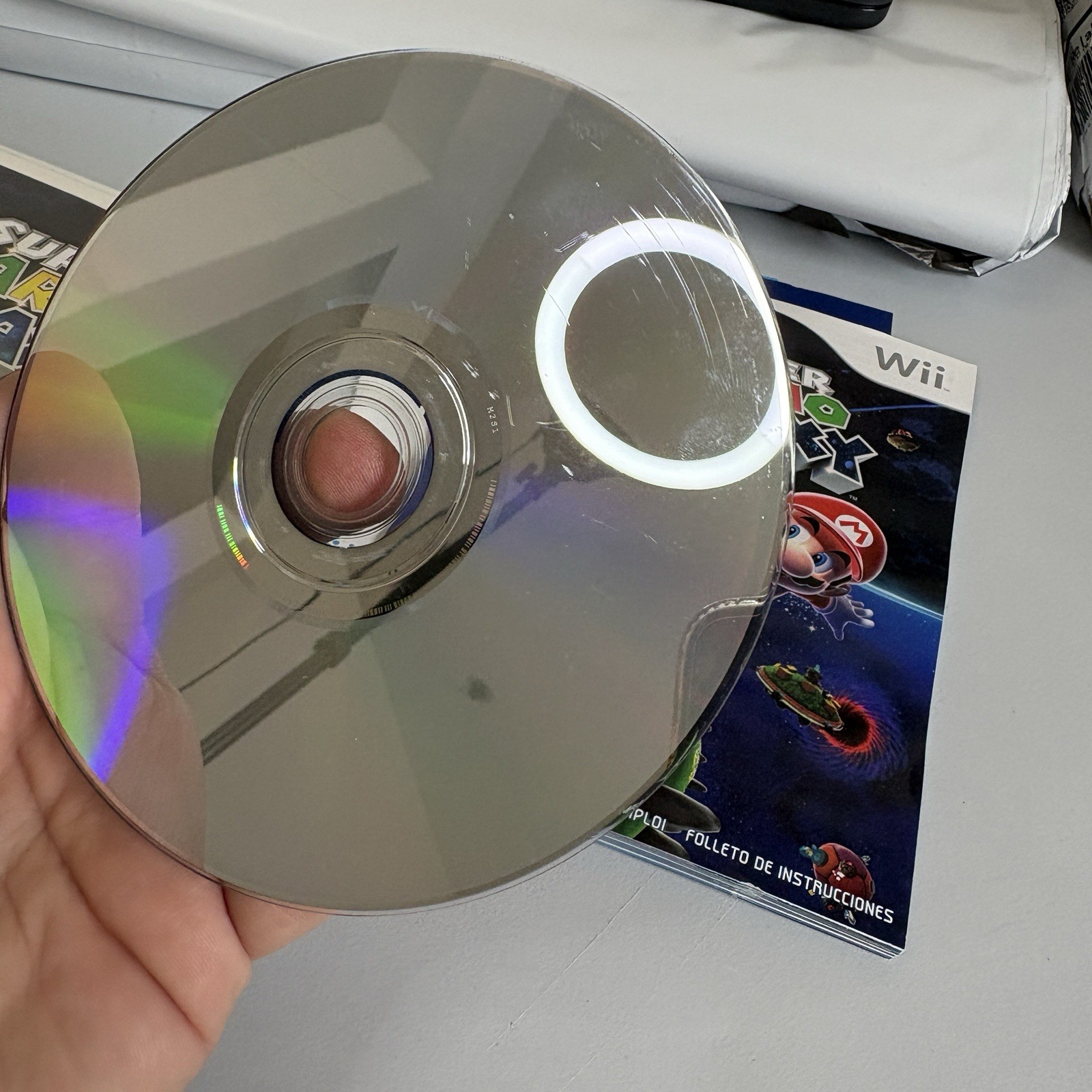 Super Mario Galaxy Nintendo Wii Game Tested & Complete 2007 Working