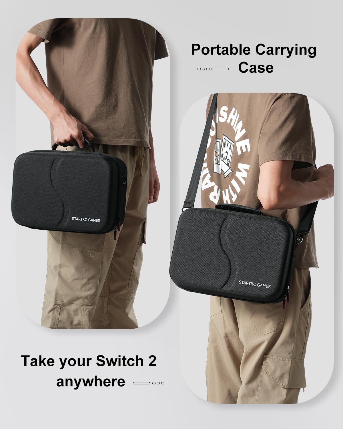 Carrying Case Hard Shell Travel Carry Bag for Nintendo Switch 2 All in One Case