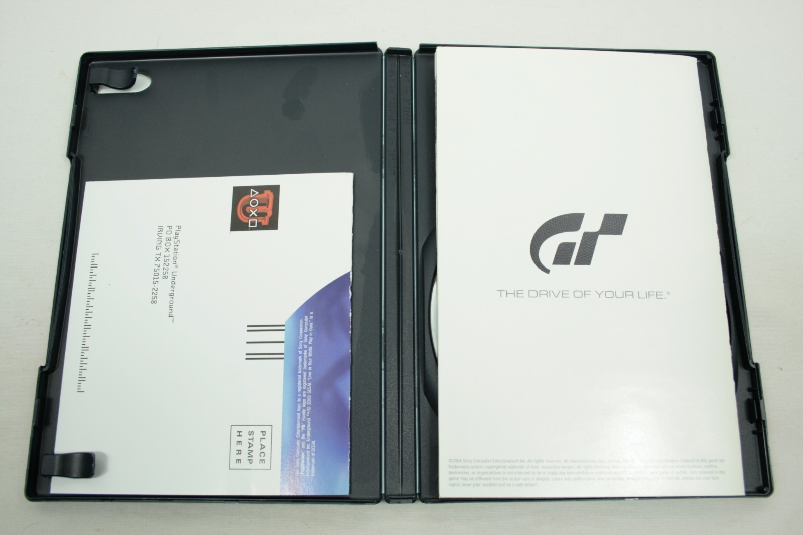 Gran Turismo 4 PS2 CIB Sony PlayStation 2 Black Label Complete Manual Reg Card C