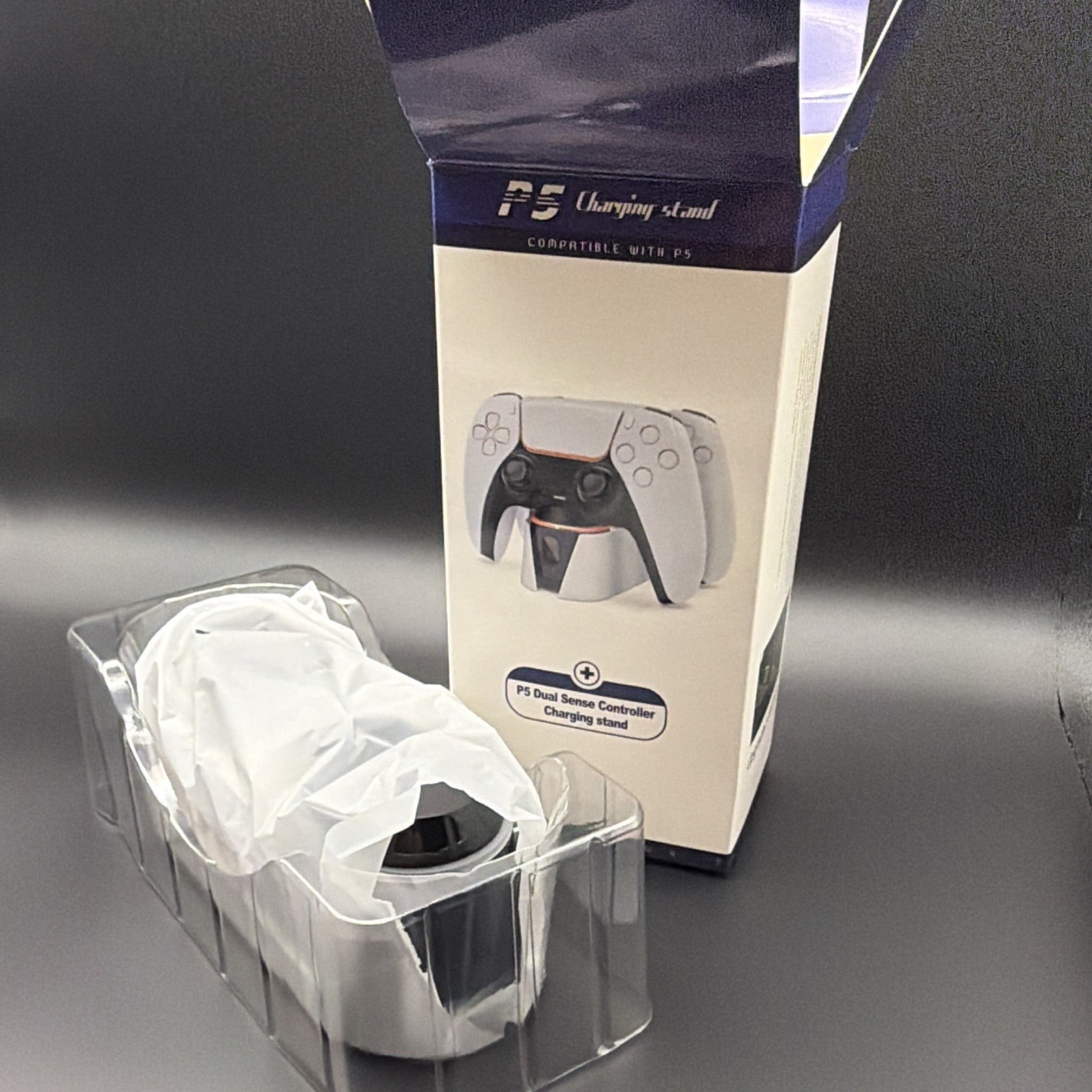Dual Fast Charging Dock Charger for Sony Playstation 5 DualSense PS5 Controller