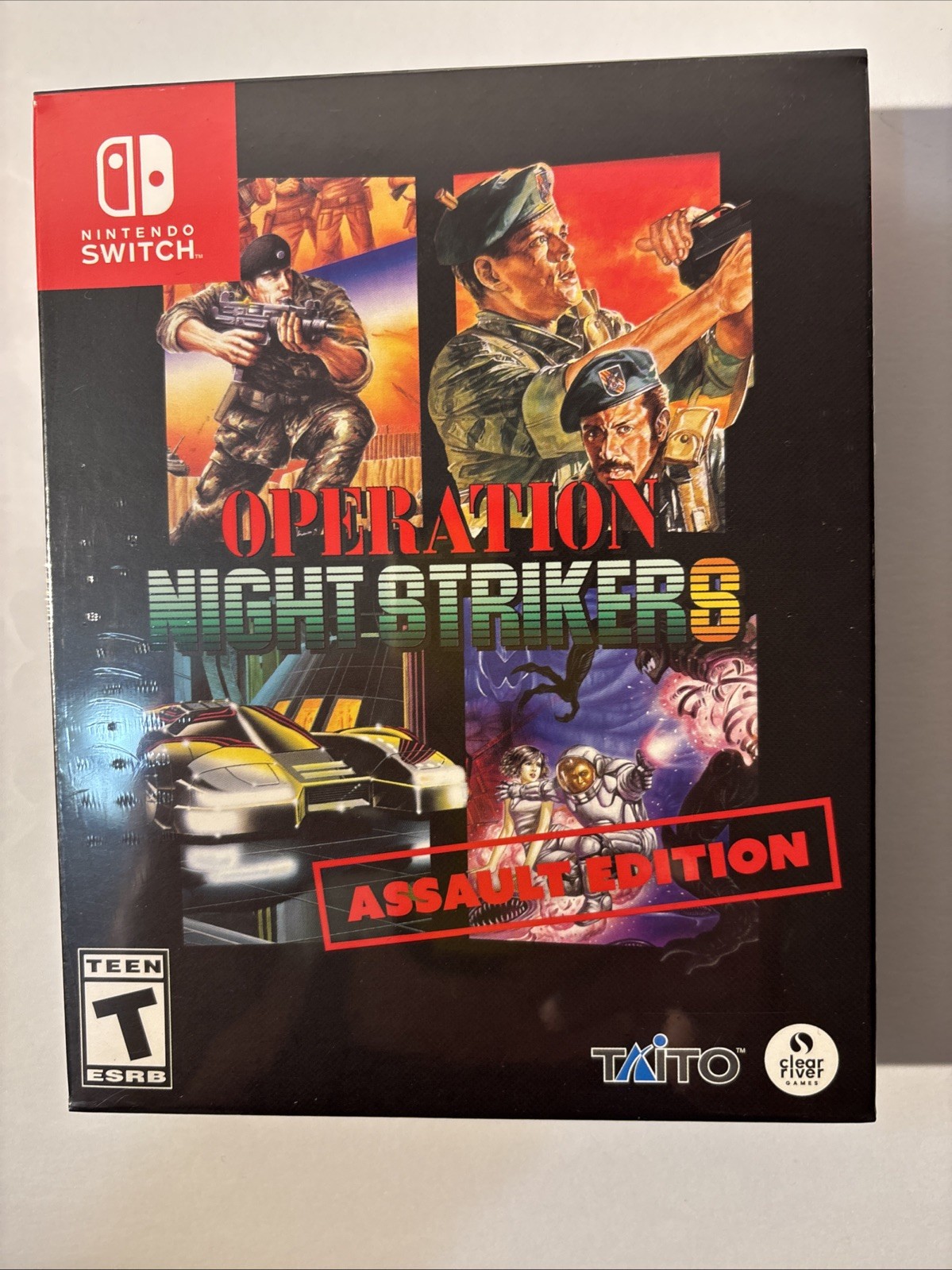 OPERATION NIGHT STRIKERS ASSAULT COLLECTORS DELUXE EDITION LIMITED RUN GAME ESRB