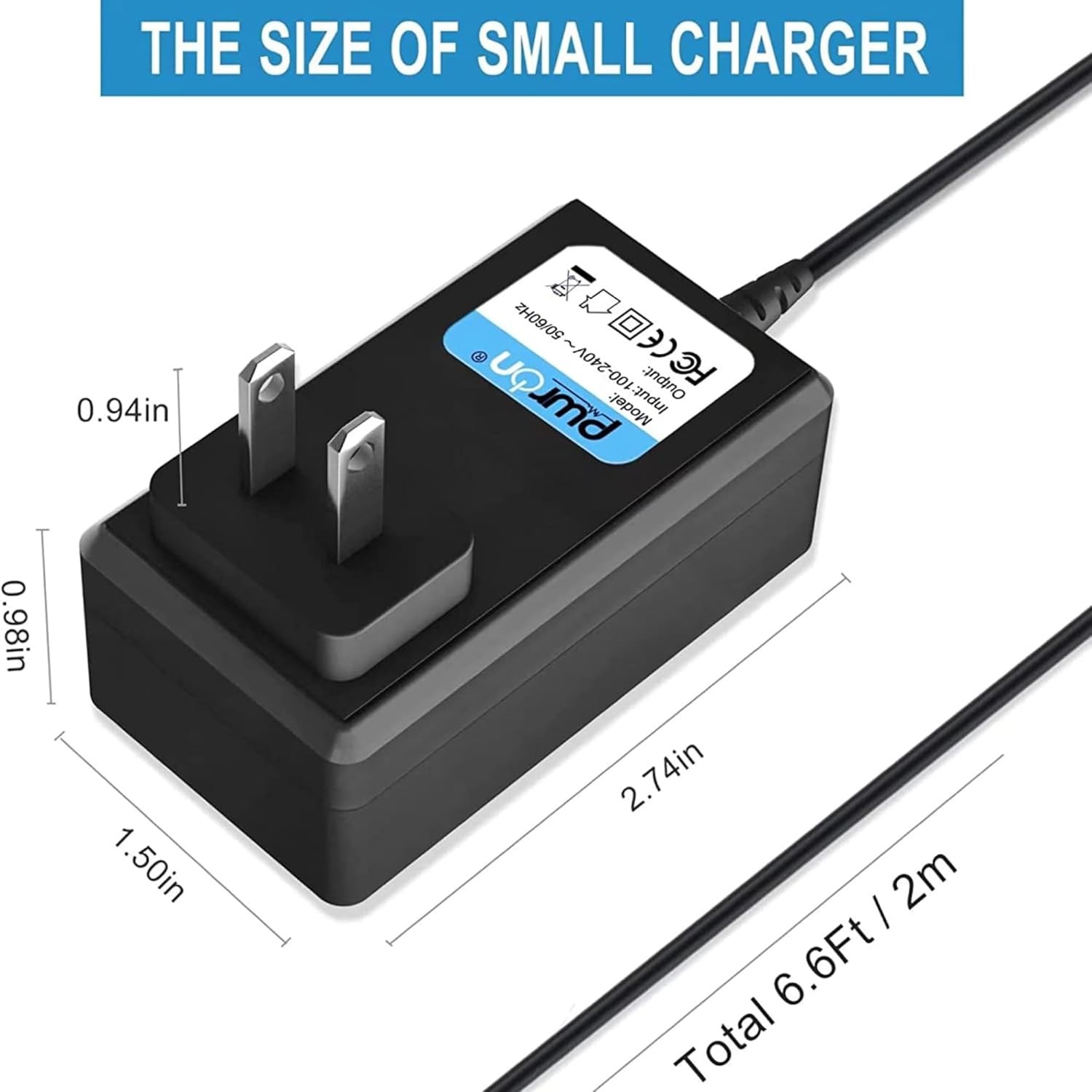 Travel-Friendly 5V 2A Power Adapter for Hyperkin RetroN 5 & Gaming Consoles