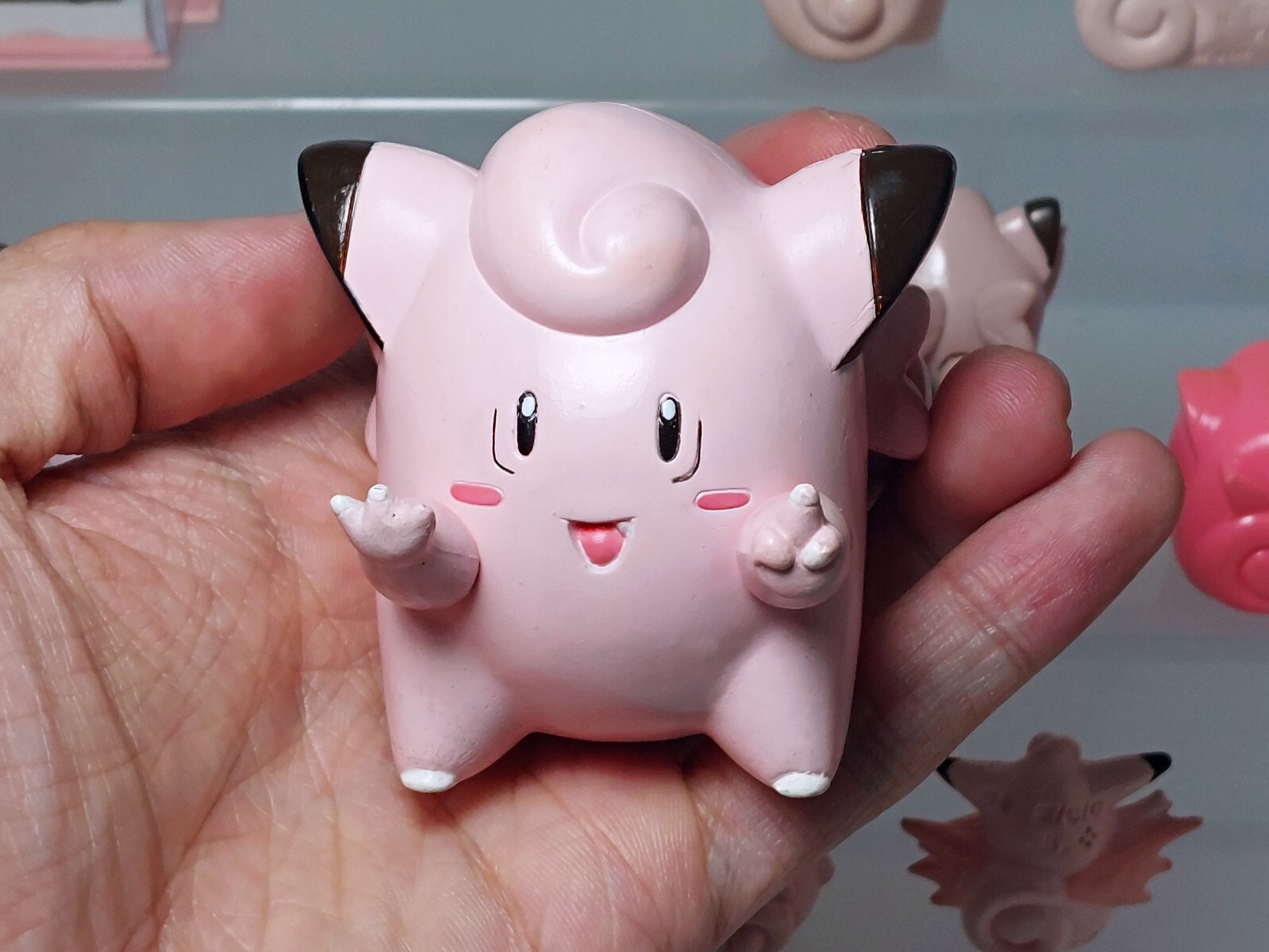 Clefable Clefairy Cleffa Pokemon Figure Set Tomy Bandai PC Banpresto 0.6-2.4in