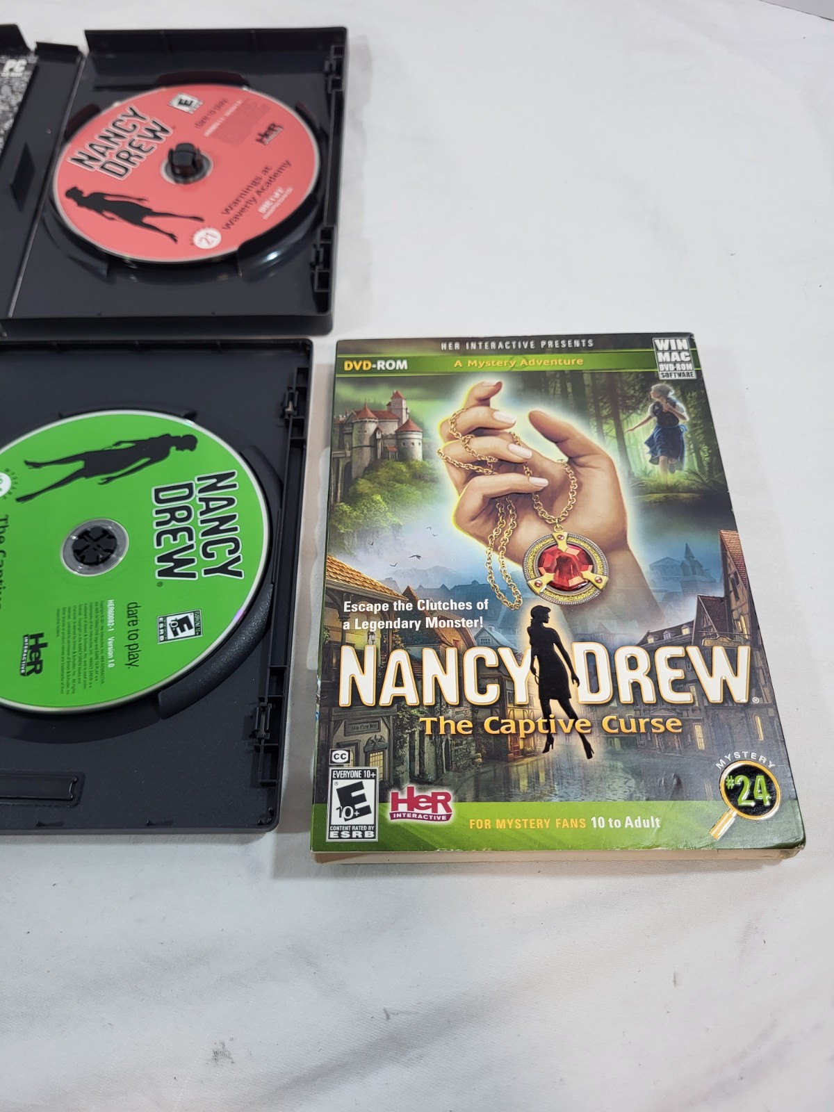 Nancy Drew Her Interactive PC Game Lot of 13 incl #20 Ransom of the Seven Ships