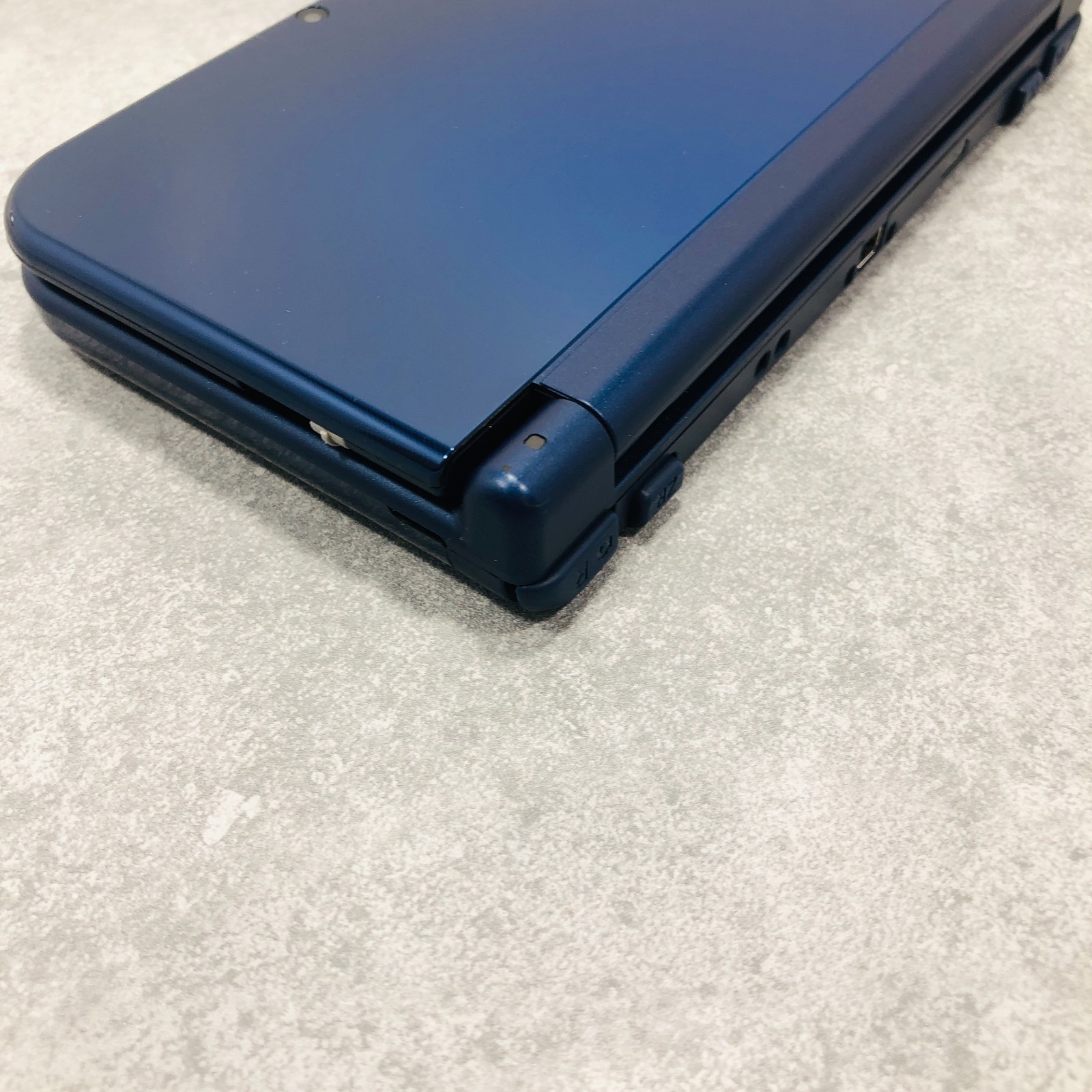 [EX+5] New Nintendo 3DS LL XL Metallic Blue Japan Tested NTSC-J 26-06-108