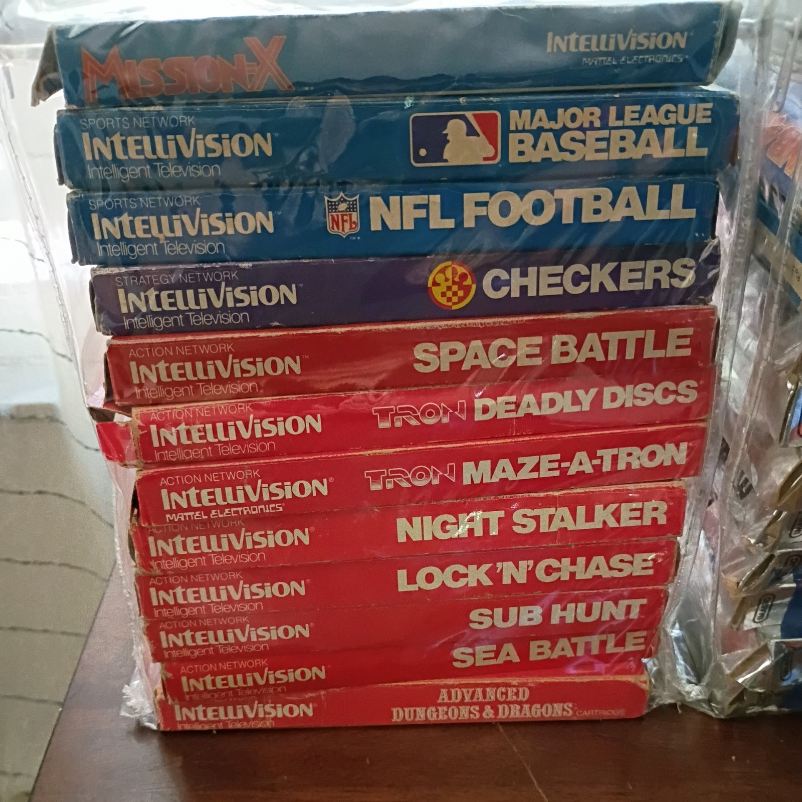 Intellivision Game Lot Of 22Complete Manuals Overlays Sports Hong Kong
