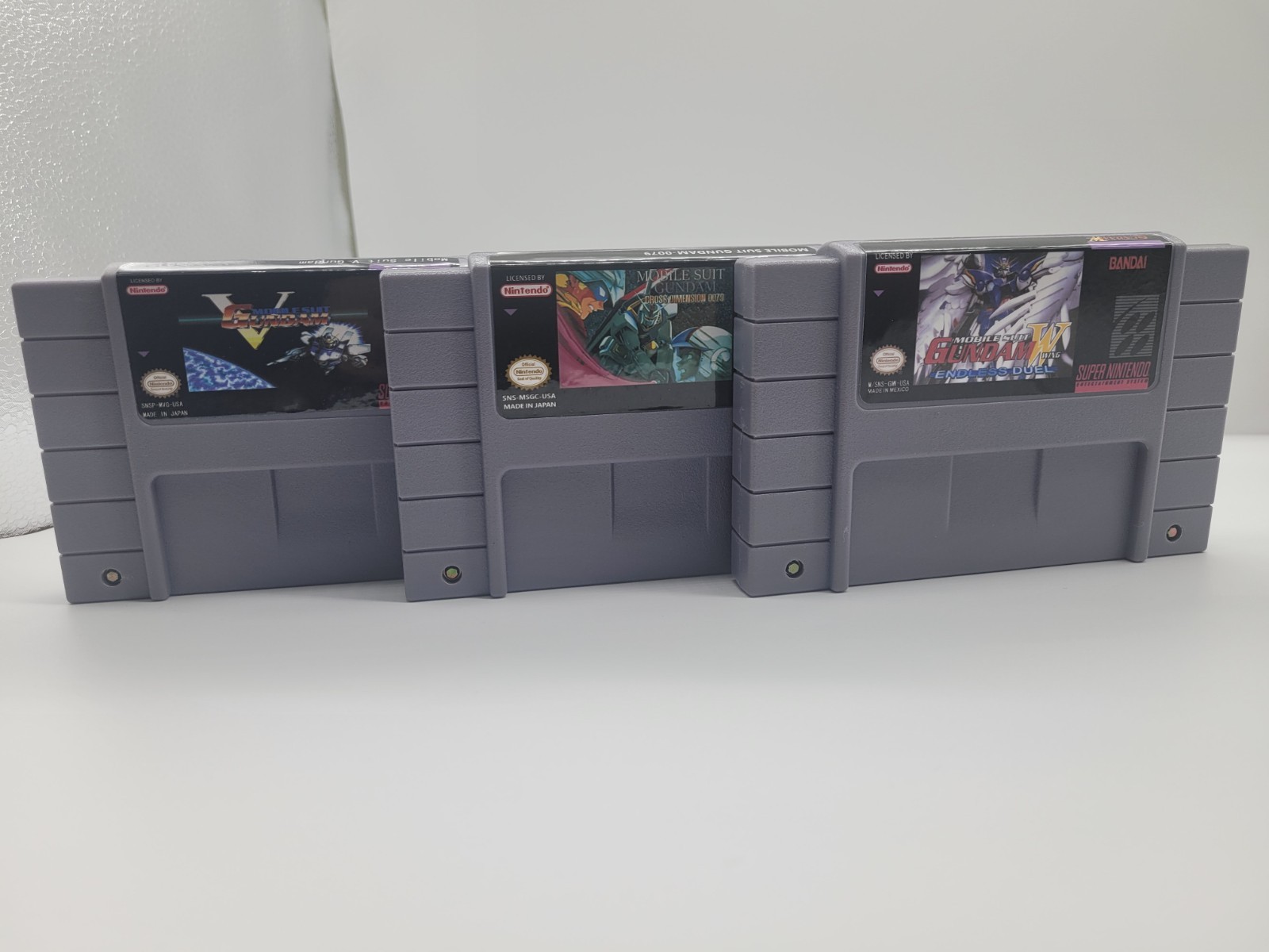 Super SNES Gundam Wing Endless Dual/Mobile Suit Gundam V/0079