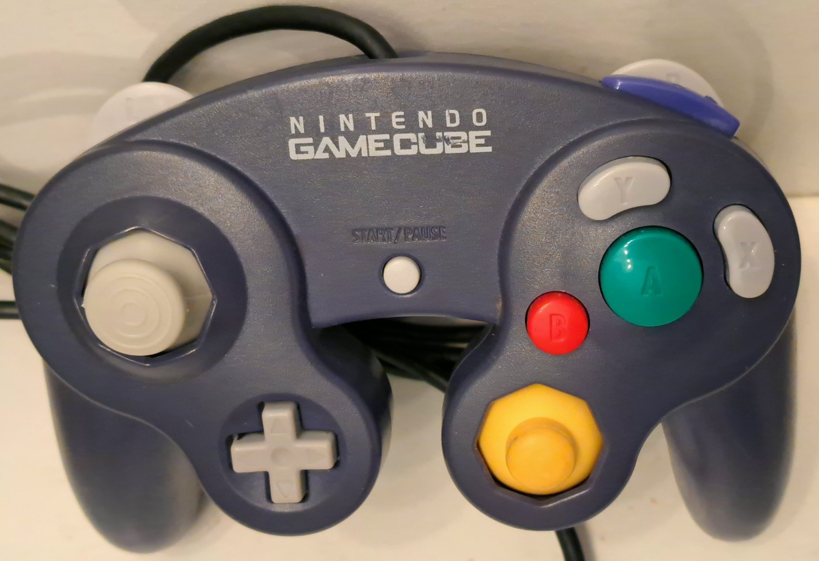 Authentic OEM NINTENDO Gamecube Video Game Controller – INDIGO Tested Excellent