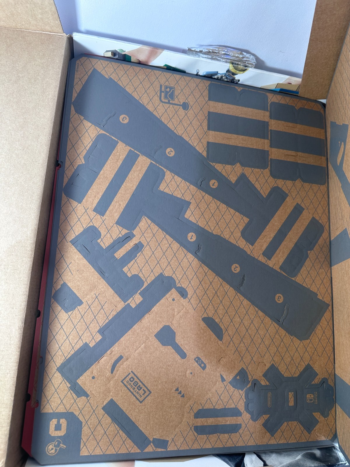 Nintendo Labo Toy Con 03 Vehicle Kit Nintendo Switch Cardboard Set Open Box