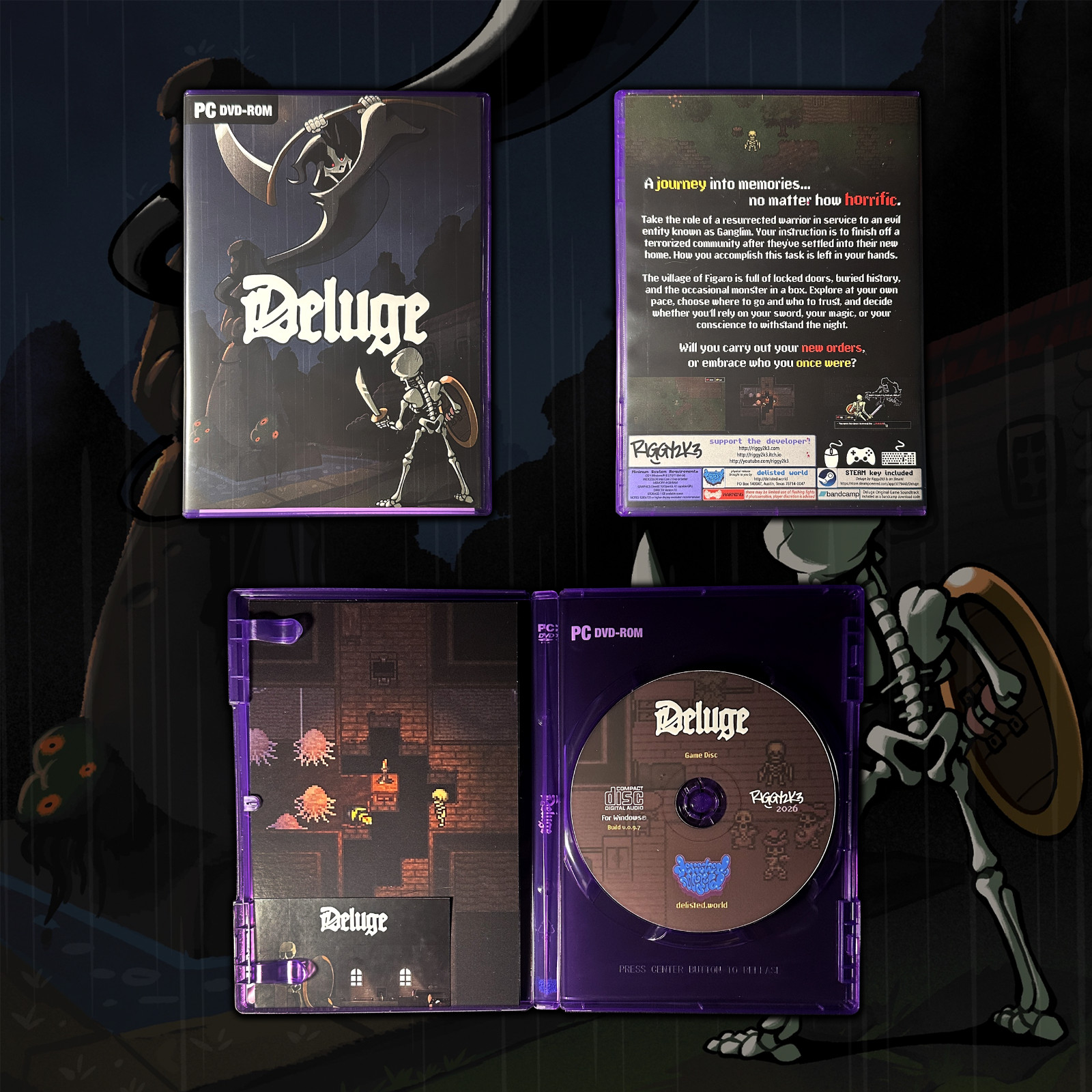 Deluge – PC-ROM Video Game NEW (Sealed) with Steam Key by riggy2k3