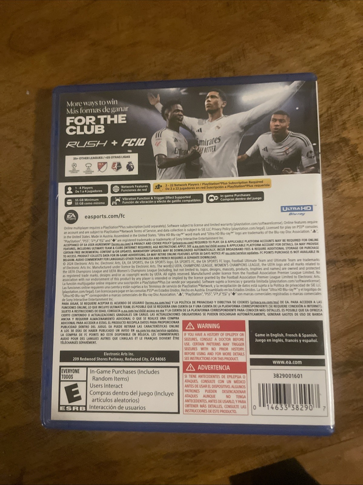 EA Sports FC 25 FIFA 2025 Sony PlayStation 5 Edition . Fully Working Disc