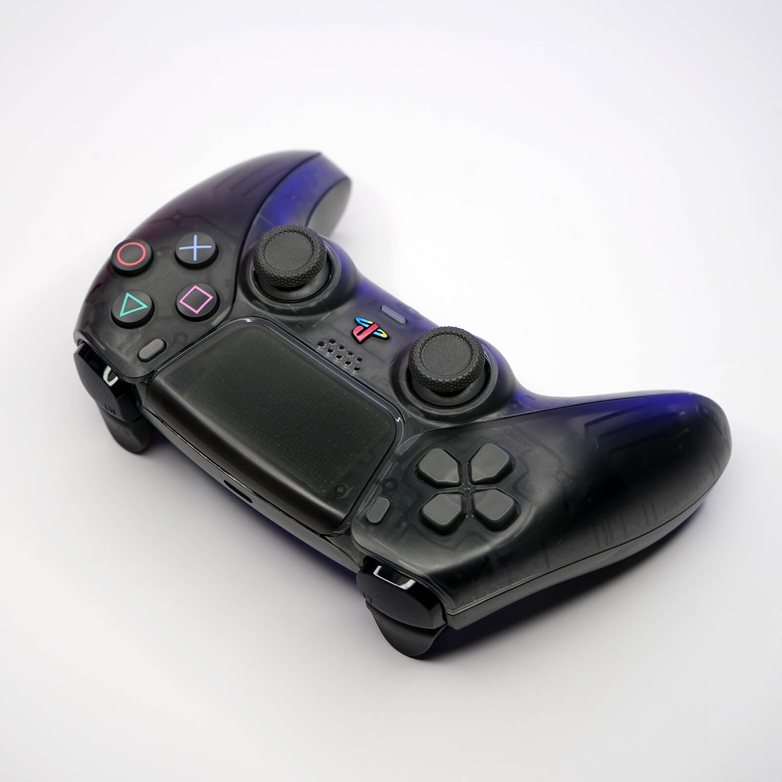 PS2 Zen Black Sony x Killscreen DualSense Retro PS5 Controller Clear Black