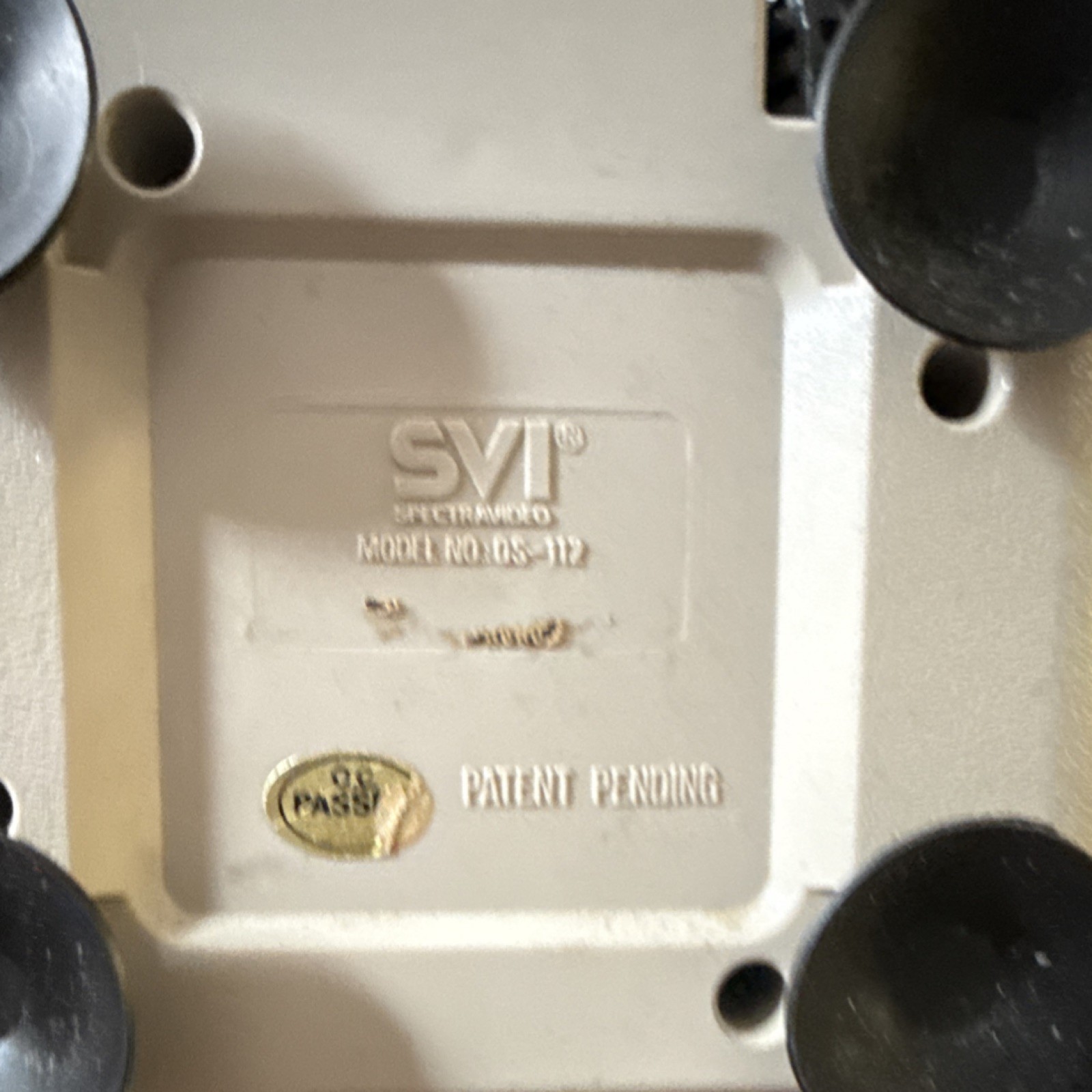 SVI Spectravideo OS-112 Wired Turbo Joystick Controller Beige/Red