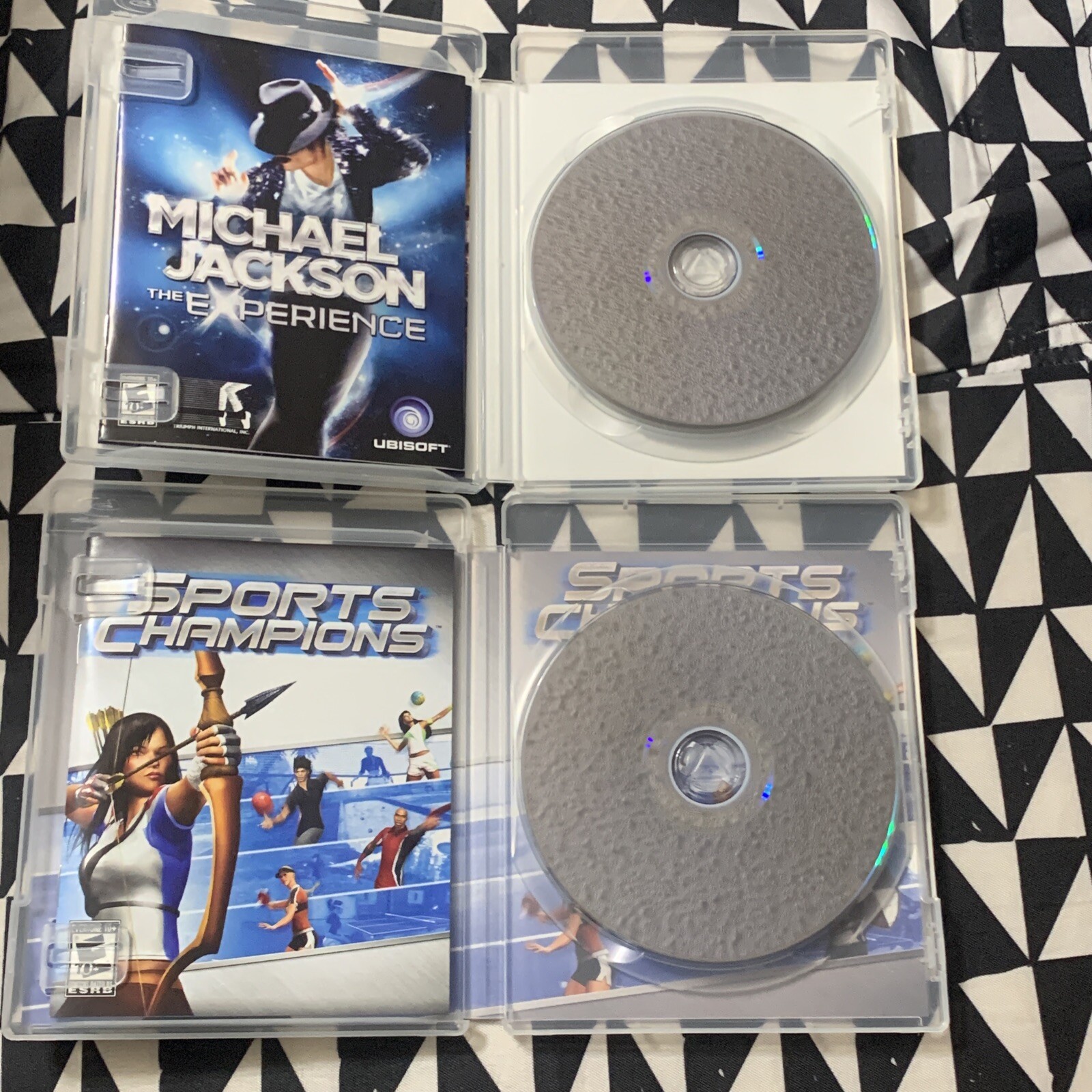 Michael Jackson: The Experience for PlayStation 3 PS3 Complete + Sports Champion