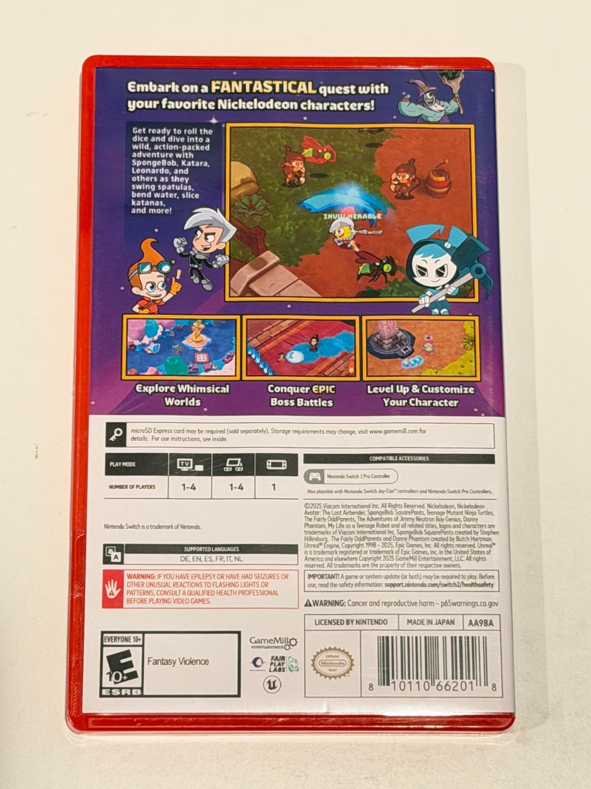 Nick Toons & The Dice of Destiny – Nintendo Switch 2