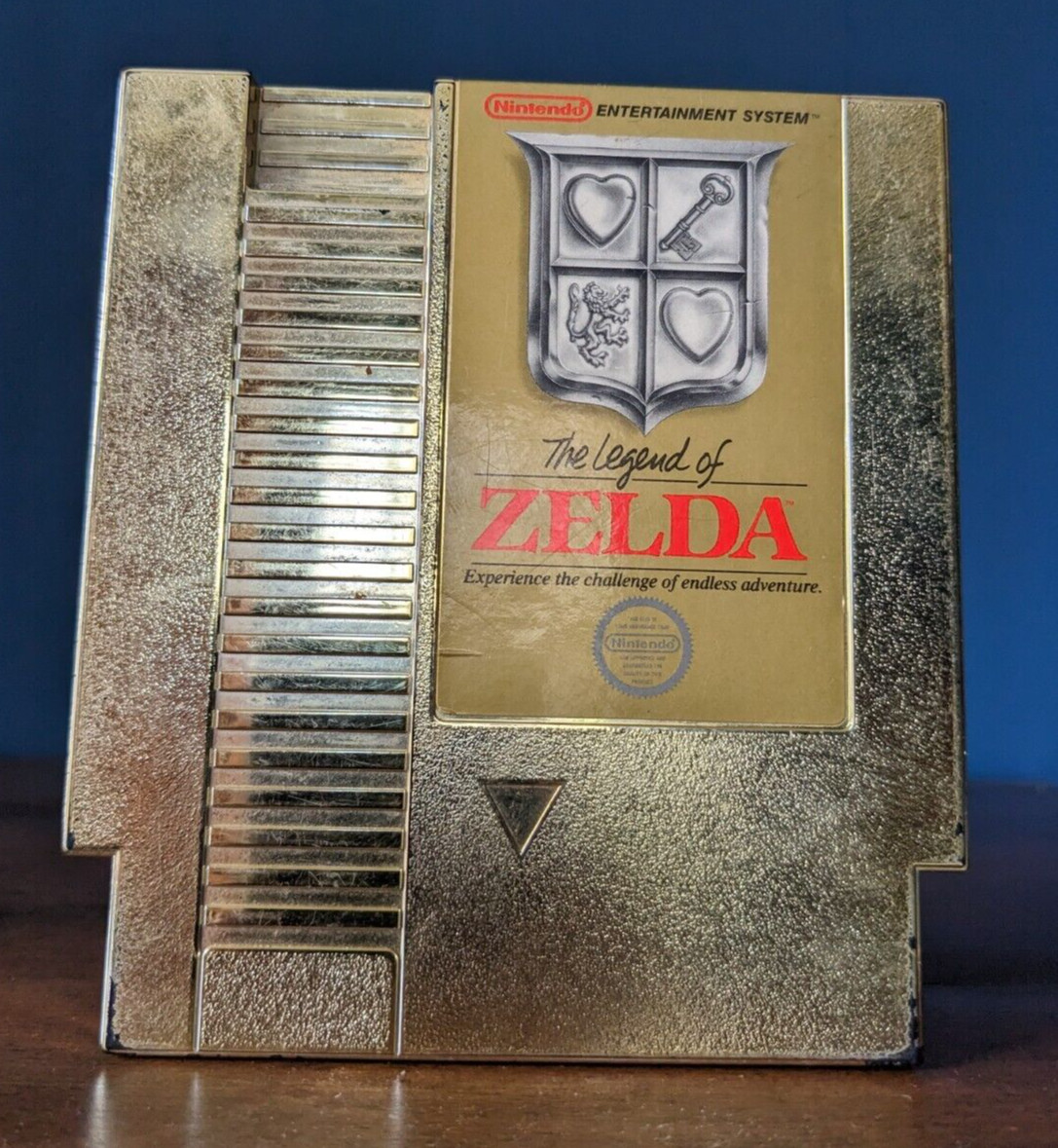 NES Nintendo THE LEGEND OF ZELDA 1987 Game Cartridge 5 Screws TESTED – SAVES 87