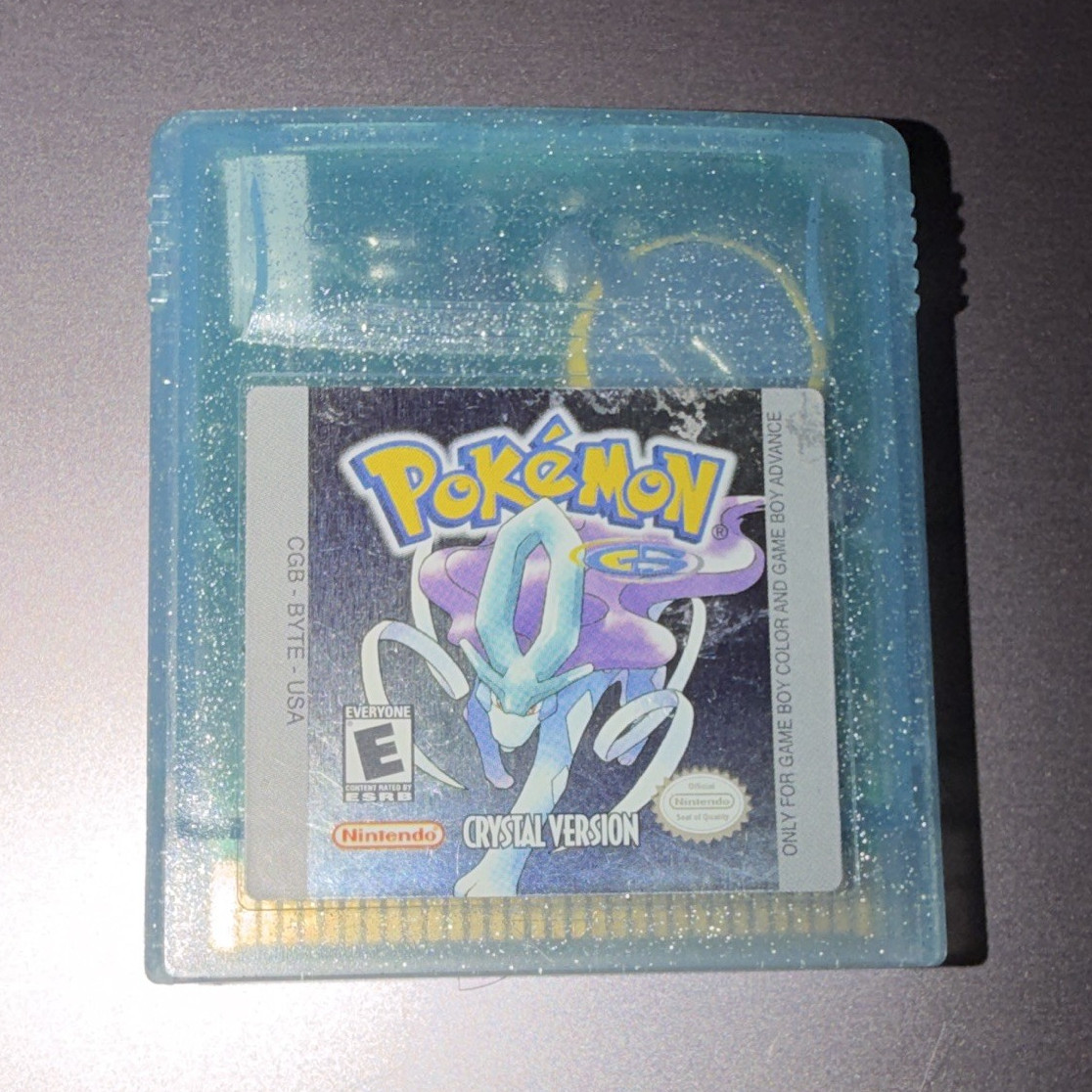 Nintendo Pokémon Crystal Version (Game Boy Color) Cartridge E-Everyone