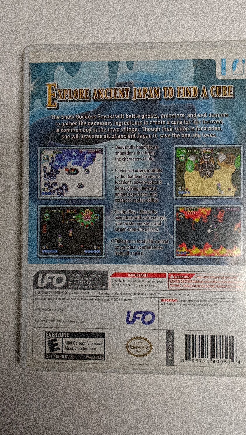 UFO Interactive Heavenly Guardian Nintendo Wii NTSC-U/C Co-Op Manual Included