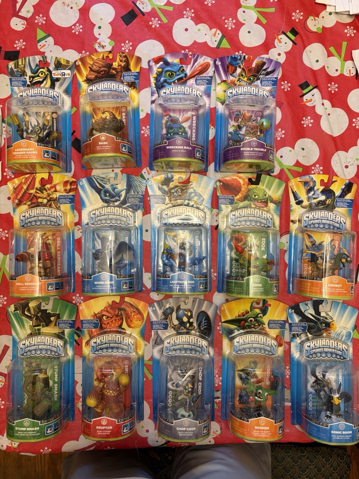 Skylanders Spyros Adventure Sealed Figure Lot Of 16 LEGENDARY TRIGGER HAPPY, ETC