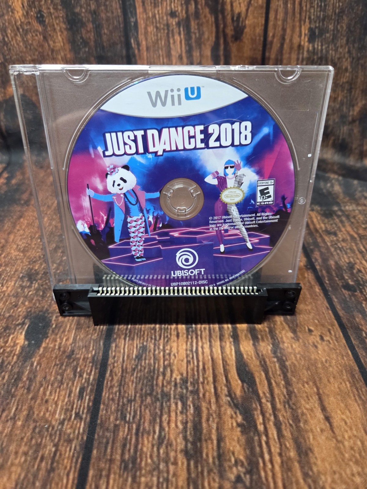 JUST DANCE 2018 WII U NINTENDO WIIU WII U DISC ONLY
