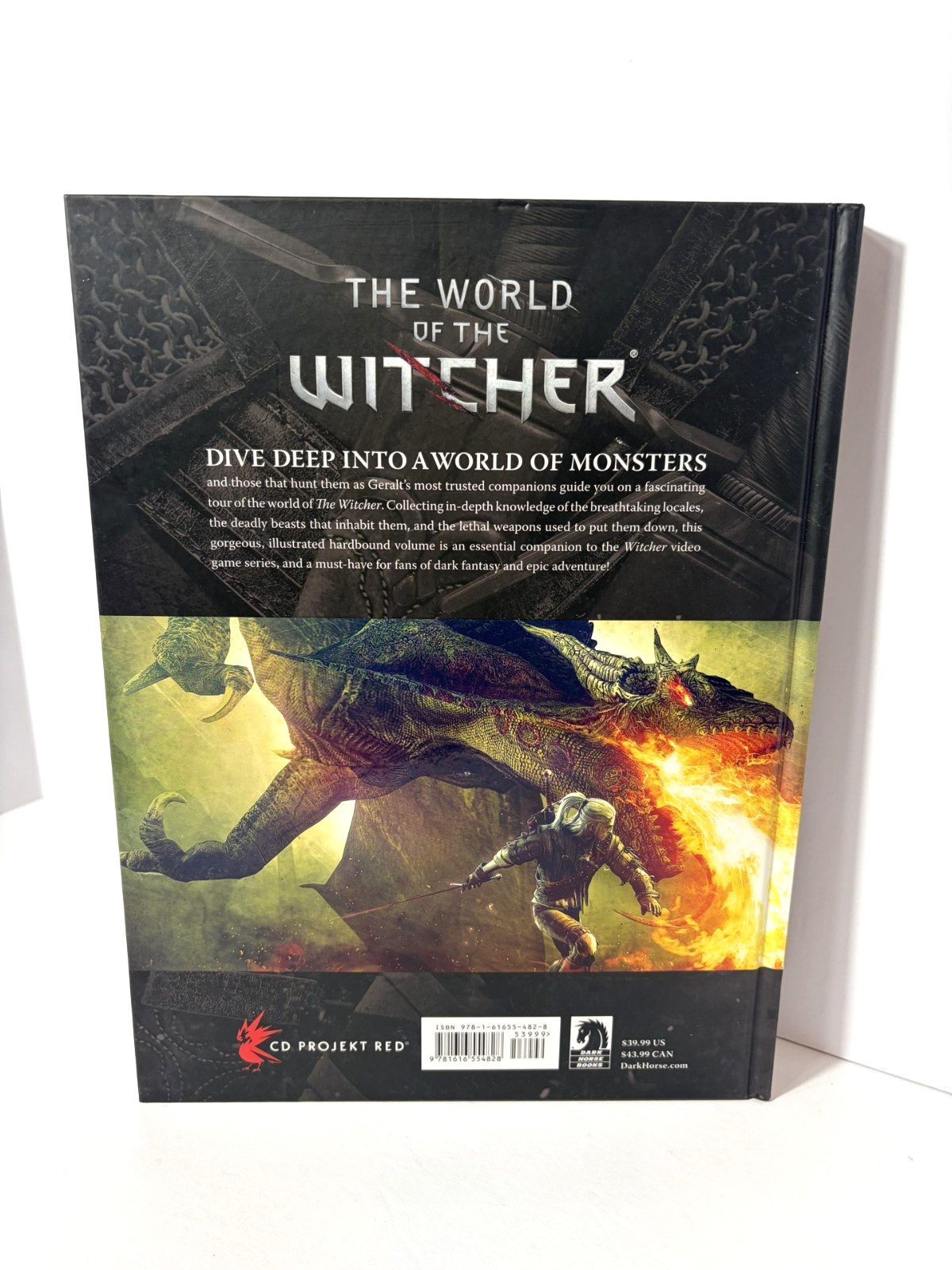The World of The Witcher Video Game Compendium Hardcover Book