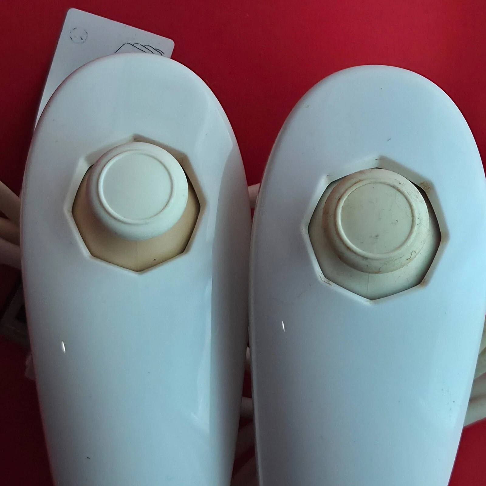 4x Official Wii Nunchuck White Remote Nintendo Motion 👾 Wii U OEM Controller