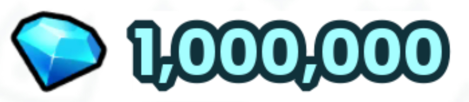 1 Million Gems (1M) Pet Sim Simulator 99 PS99 Roblox Game 1m