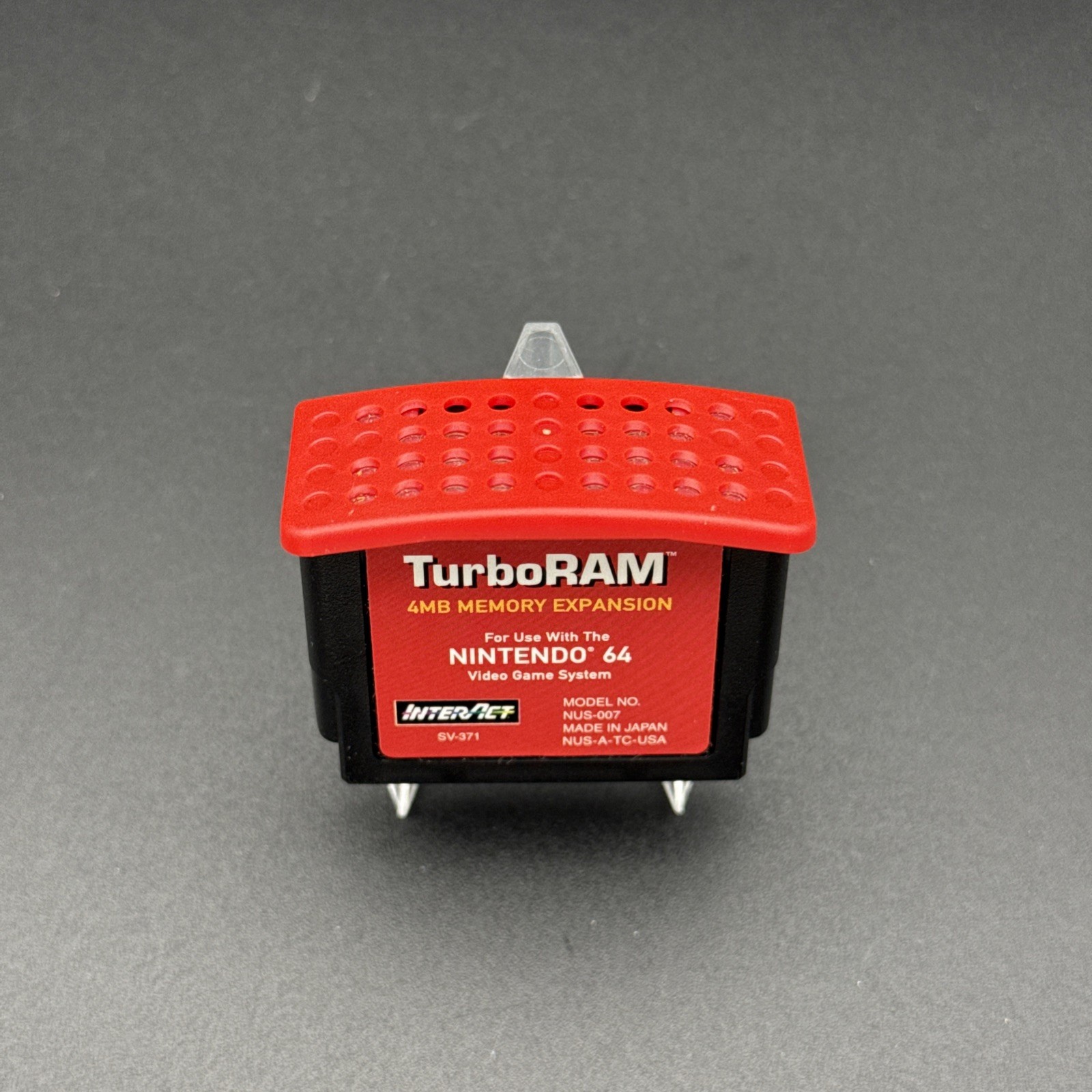 InterAct TurboRAM 4MB Memory Expansion Pak N64 Nintendo 64 – NUS-007 TESTED