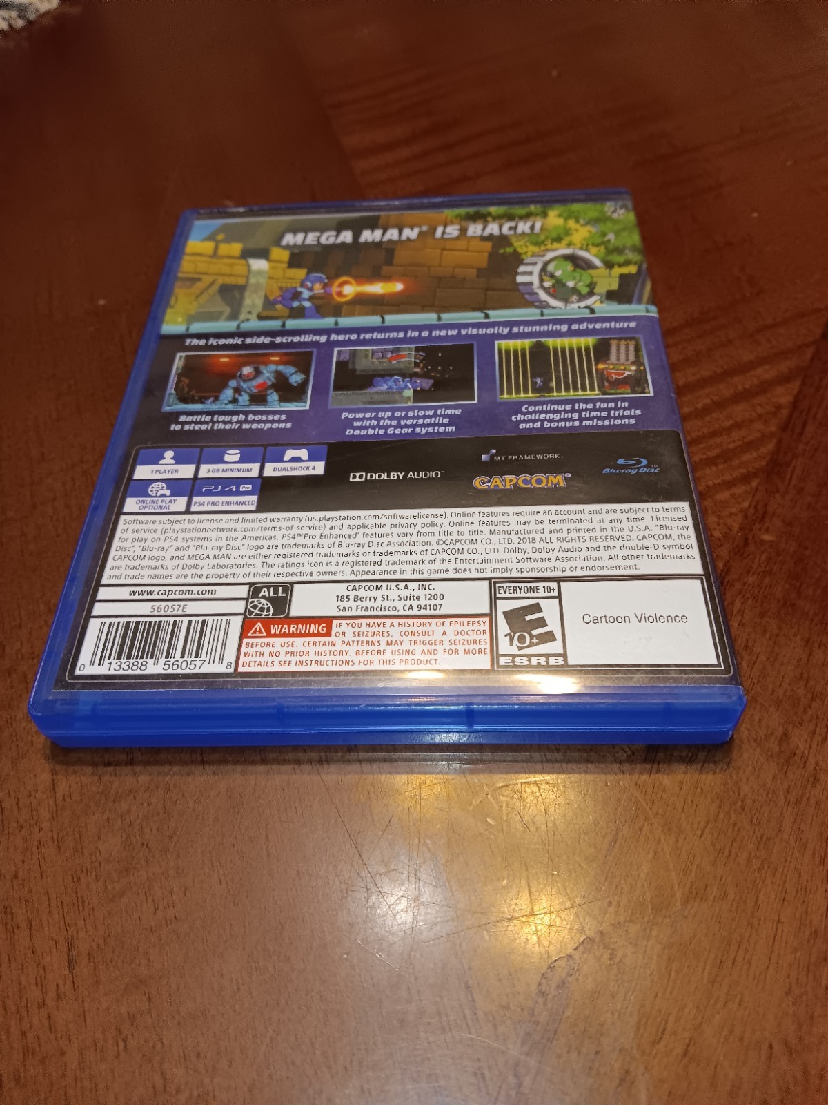 Mega Man 11 Sony PlayStation 4 PS4 with Insert