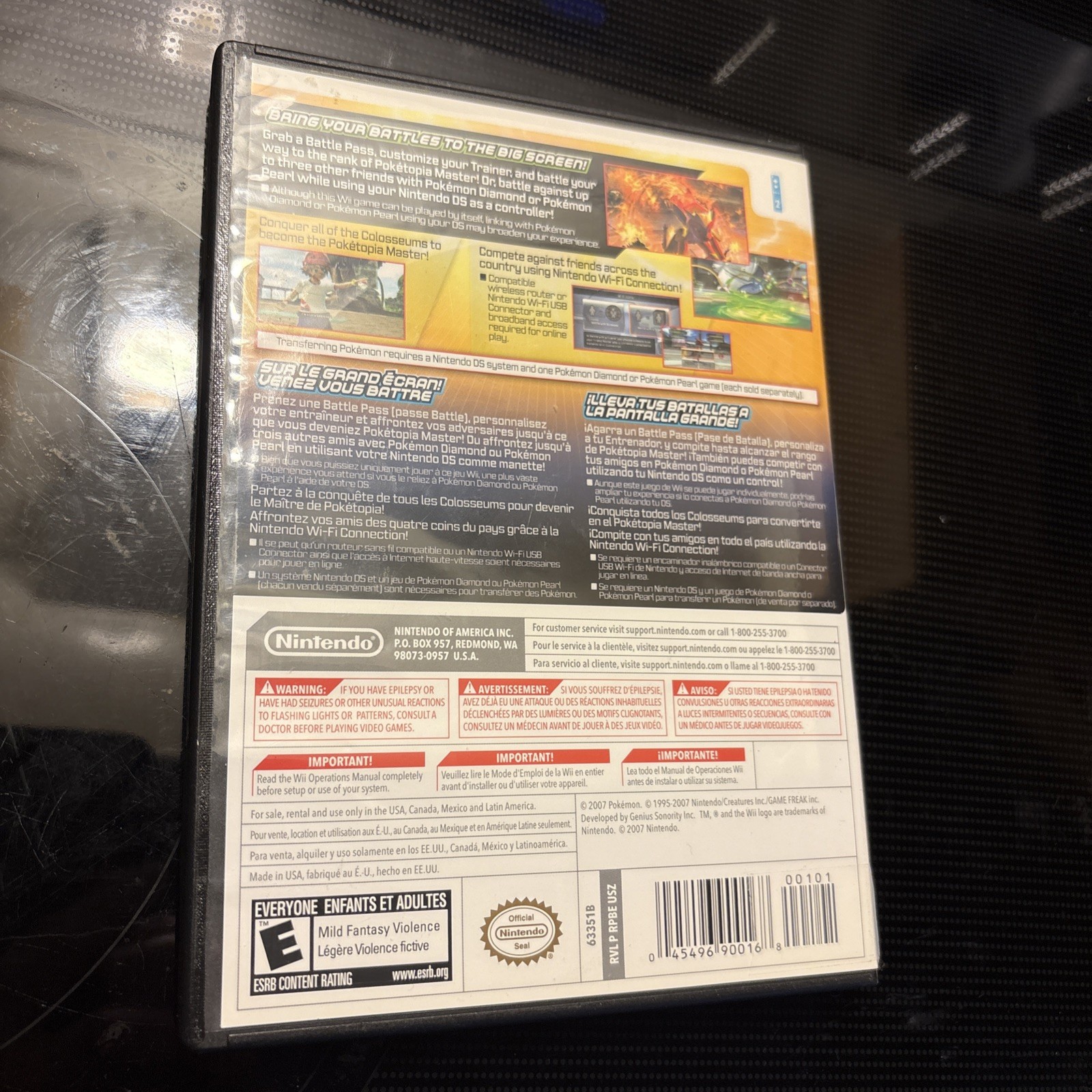 Pokemon Battle Revolution Nintendo Wii