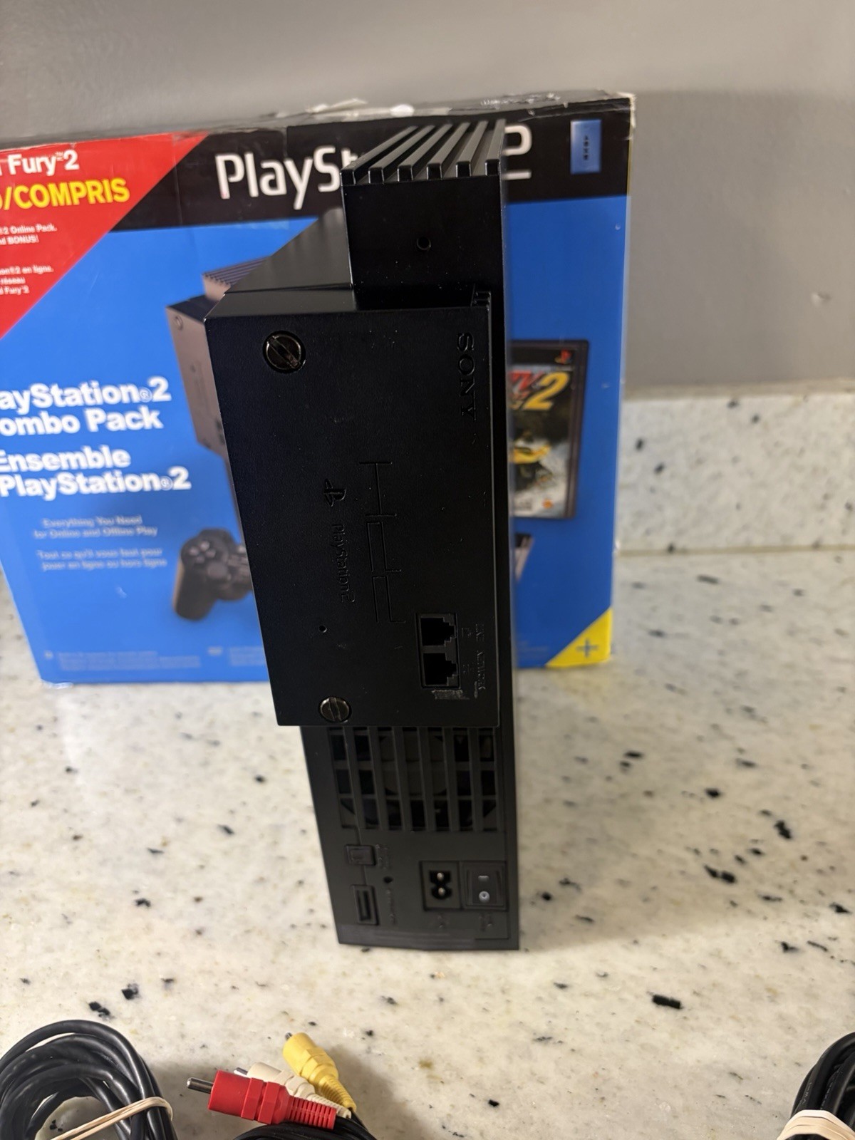 PlayStation 2 Fat ATV Offroad Fury 2 Combo Pack CIB + Network Adapter Bundle