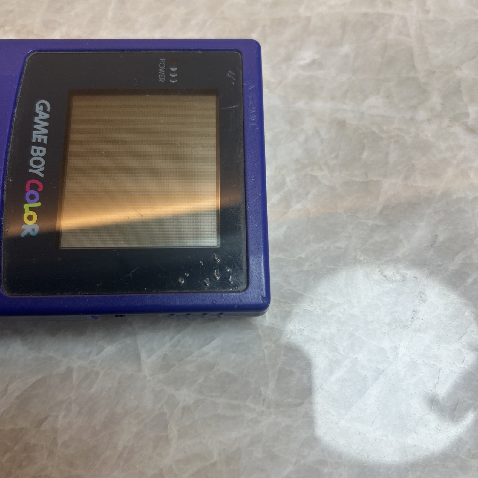 Nintendo Gameboy Grape Purple Tested Cgb-001