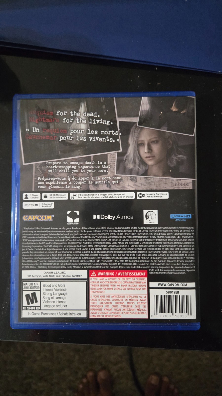 Sony PlayStation 5 – Resident Evil Requiem (PS5 Resident Evil 9)