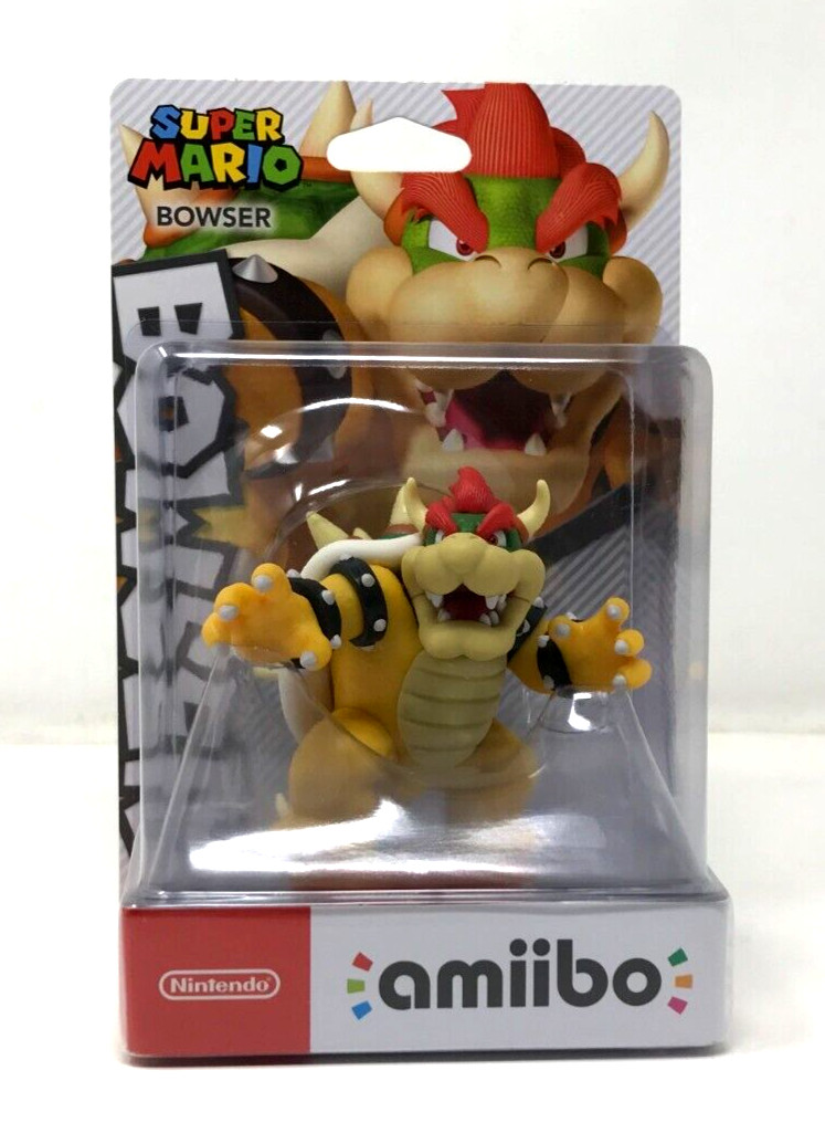Bowser Super Mario Bros Series Amiibo Nintendo Brand New & Factory Sealed!