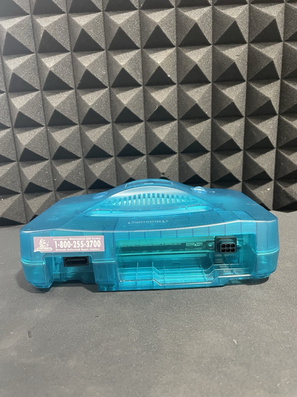 Nintendo 64 Funtastic Ice Blue Console Bundle Tested Working