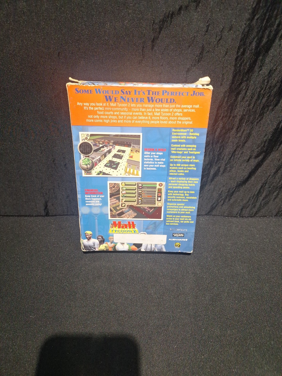 Mall Tycoon – BIG BOX – CD-ROM – PC Videogame