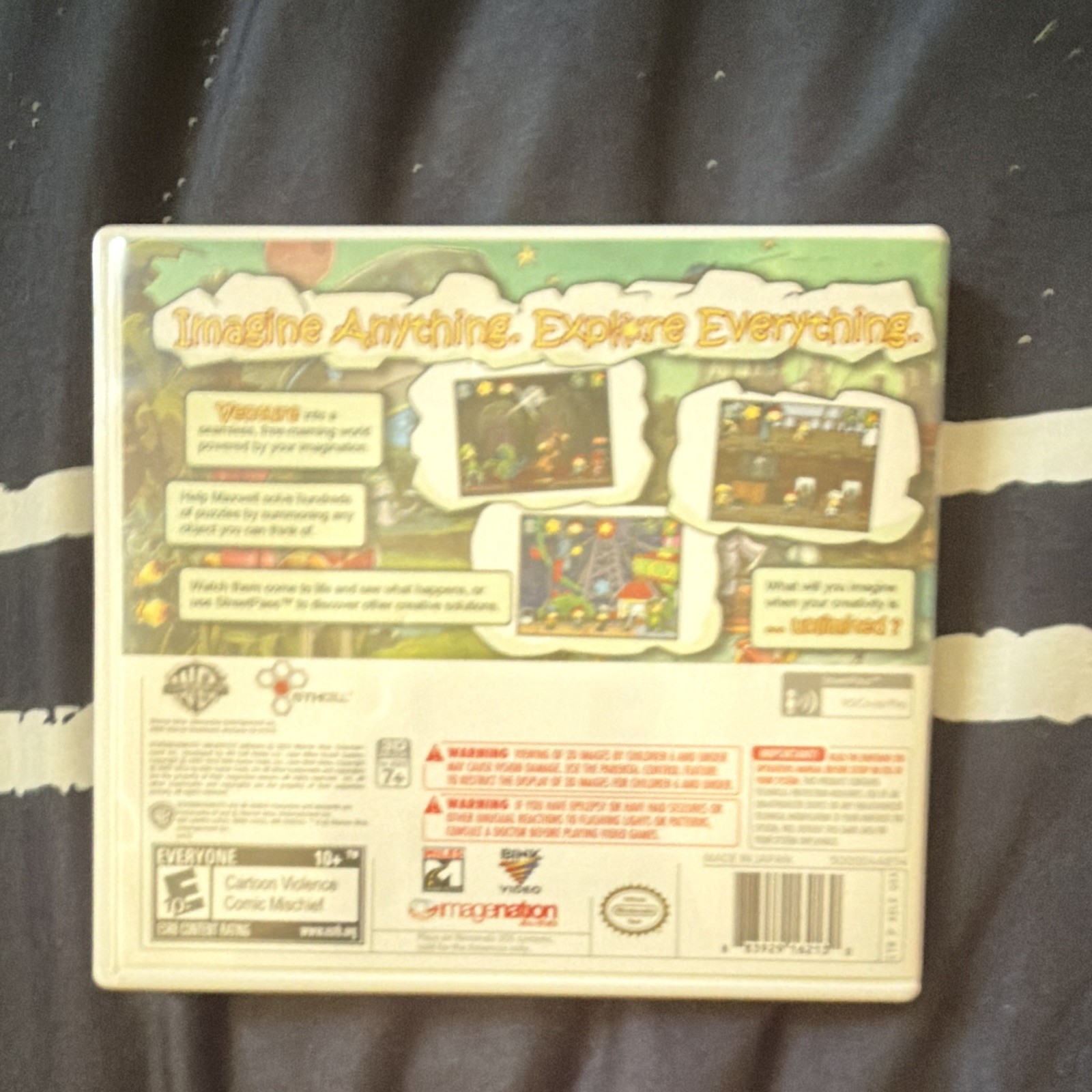 WB Games Scribblenauts Unlimited Nintendo 3DS Game, Action/Adventure, E10+, NTSC