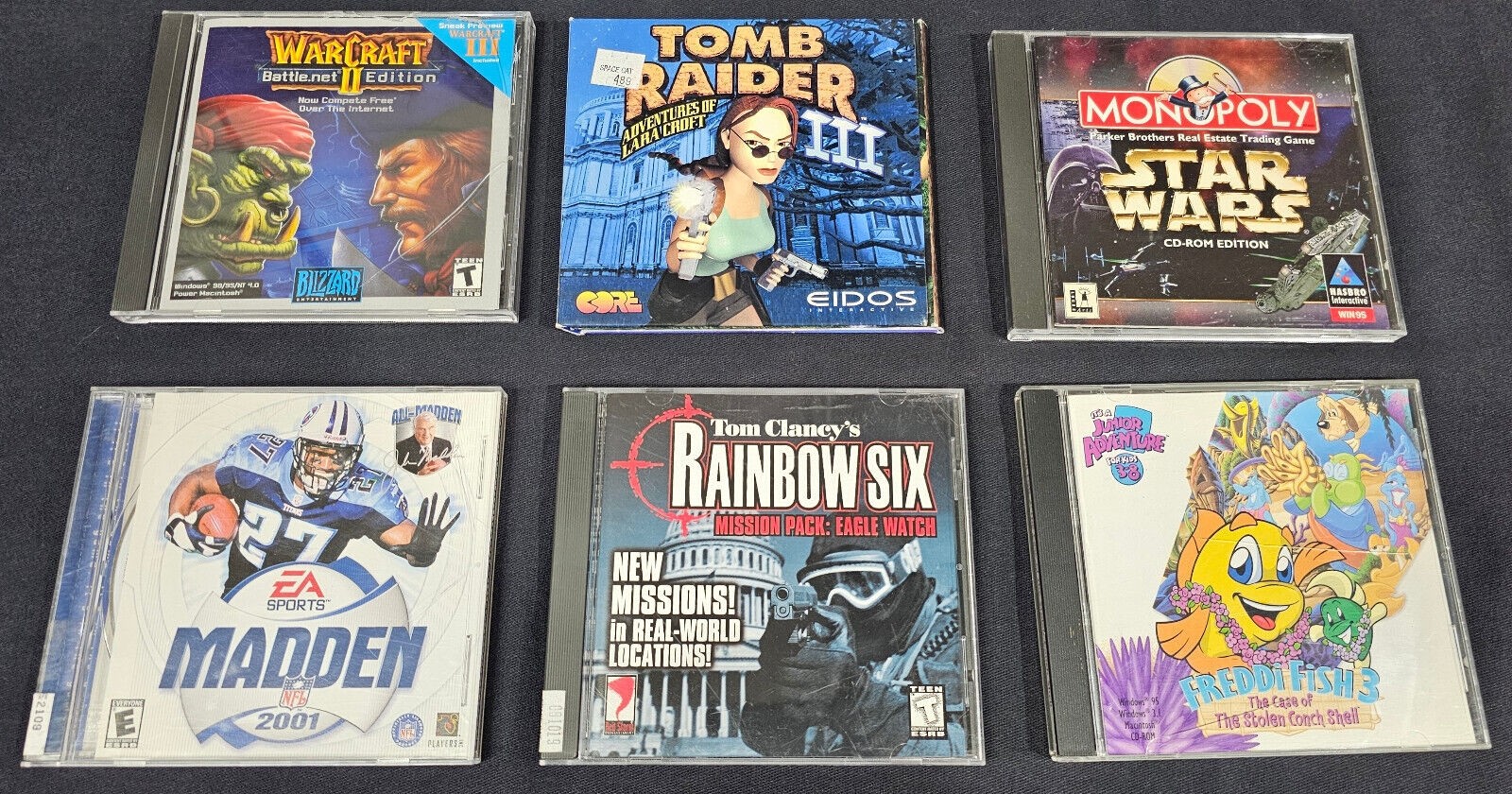 Huge Lot of 55+ 90s Windows 95 98 2000 Games & Software – Cool titles! Read