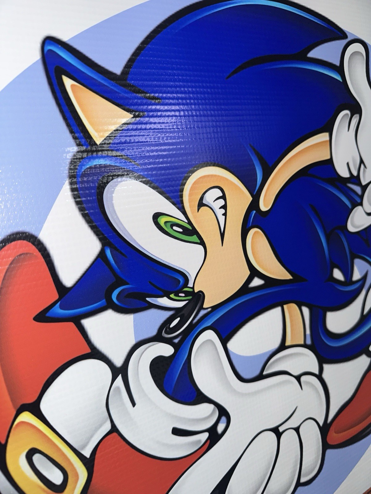 Sonic Adventure Banner 20×42” Dreamcast Poster Retro Vintage-Style Sega