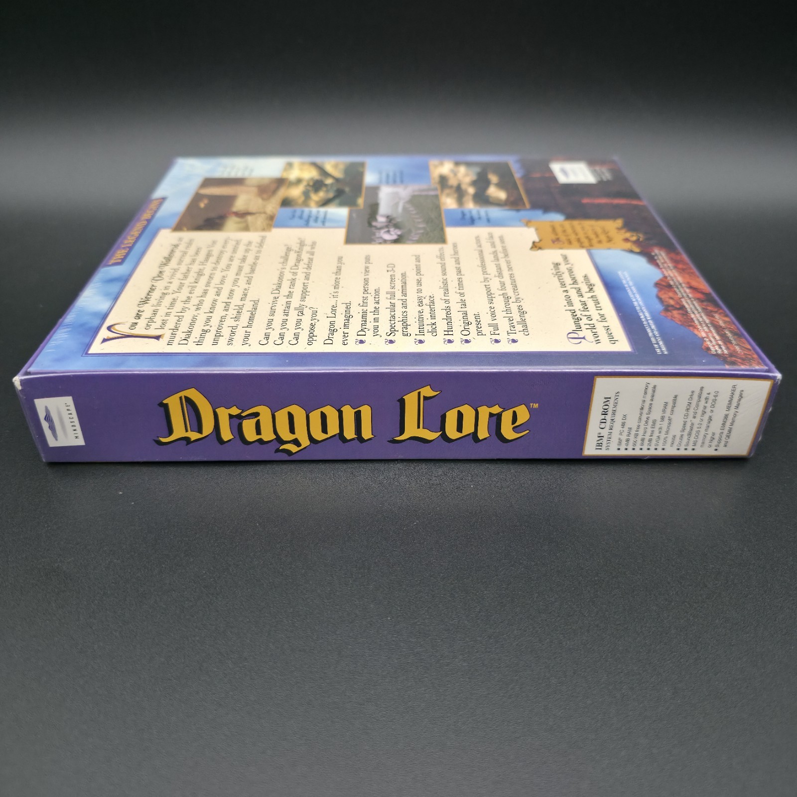 Dragon Lore: The Legend Begins, 1994, Big Box, New & Sealed