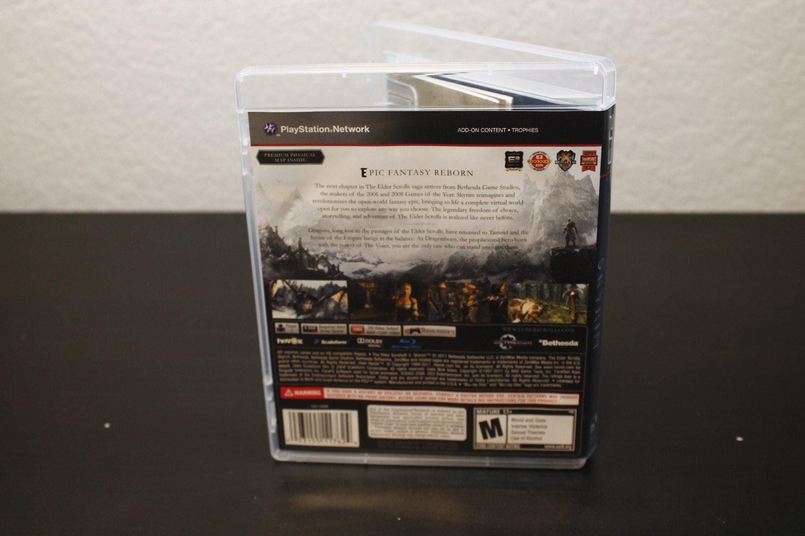 PlayStation 3 Oblivion & Skyrim Lot Game CIB Mint Disc Map Included Clean Tested