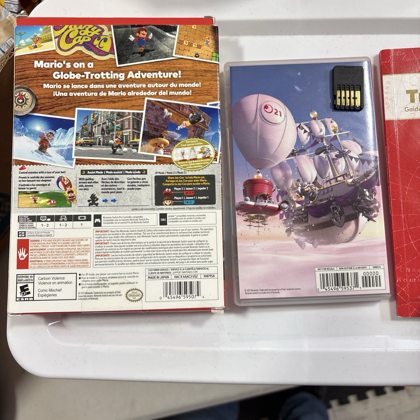 Super Mario Odyssey Starter Pack CIB with Traveler’s Guide – Nintendo Switch