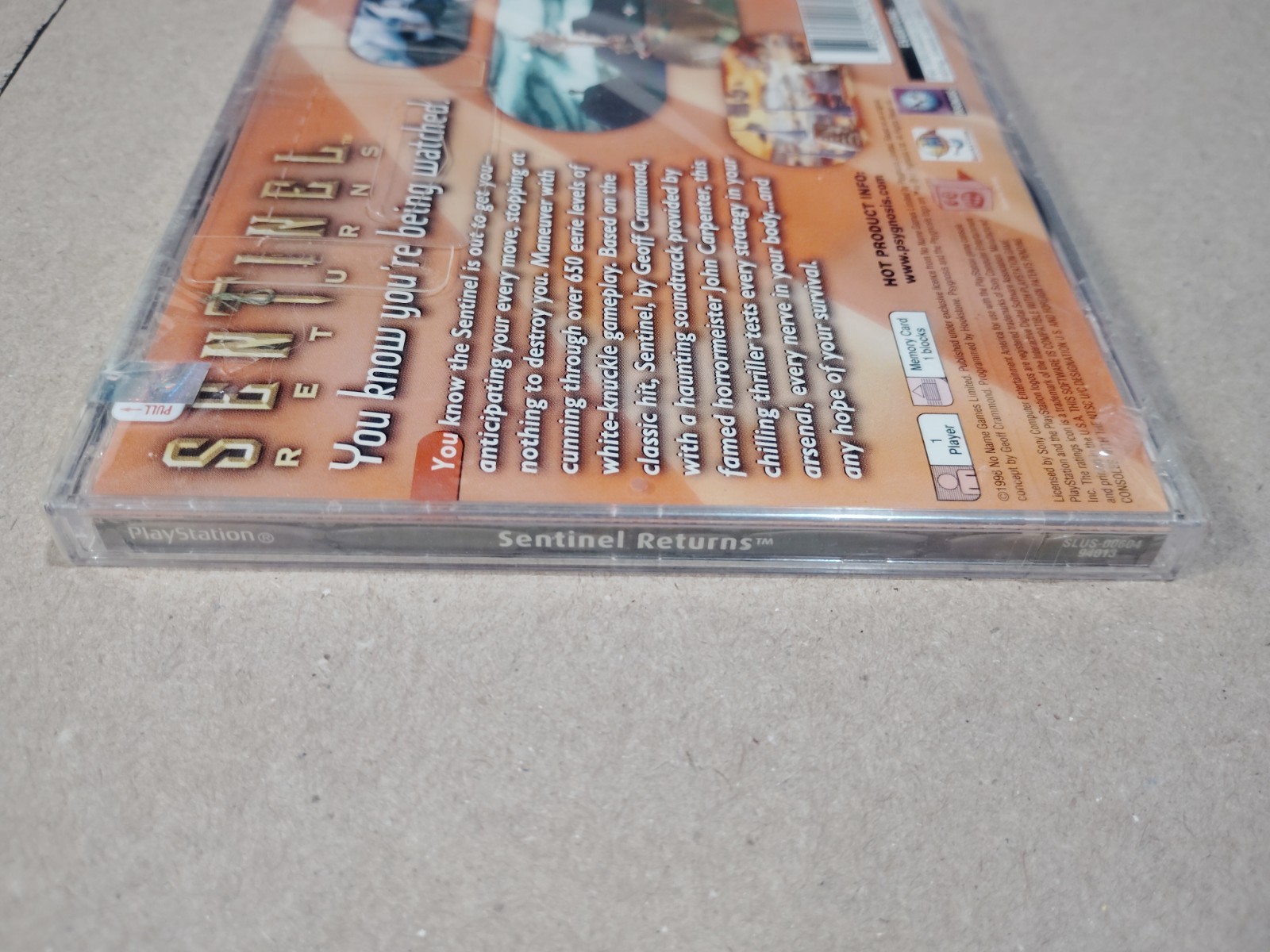 Sentinel Returns (sealed) – Playstation 1 PS1 Unopened Brand New 1998