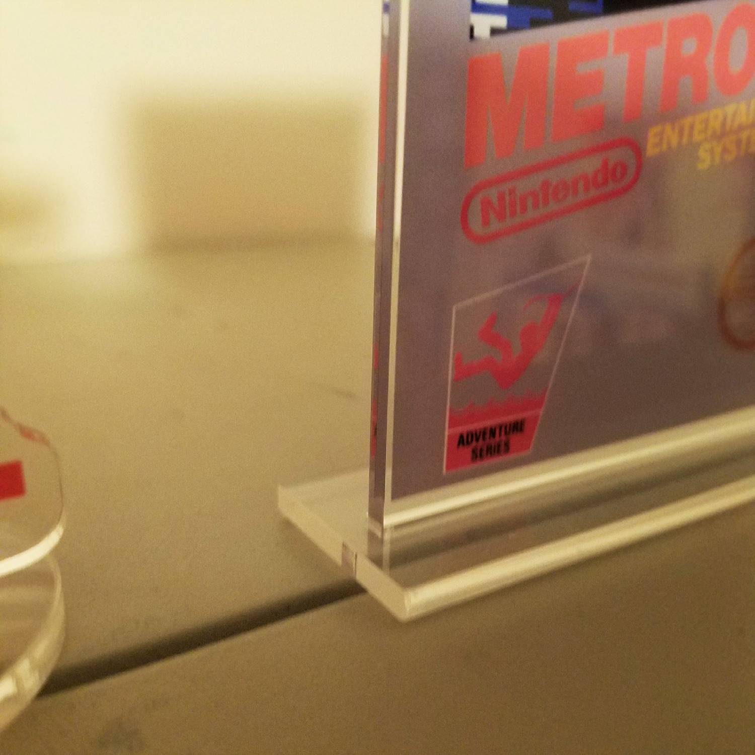 Metroid Acrylic Standee Set / Box art cover + Samus + Suitless bikini Samus