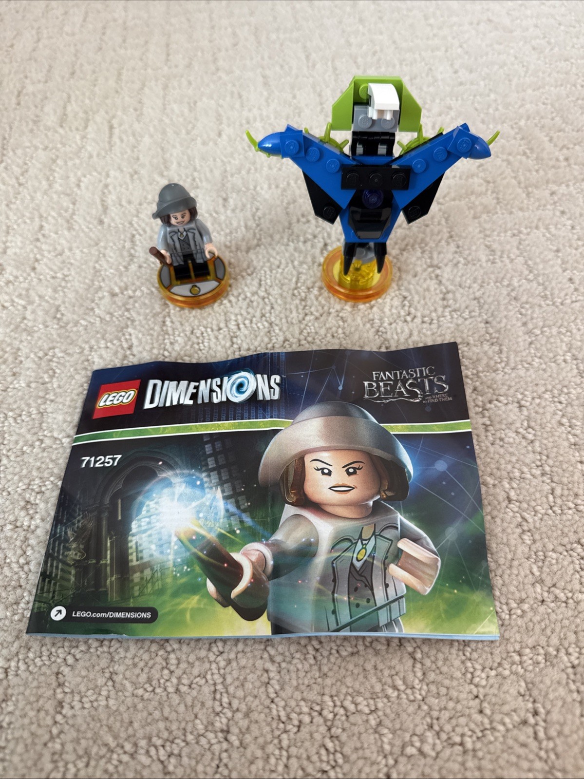 LEGO 71257 Dimensions Fun Pack Fantastic Beasts Tina Goldstein Retired